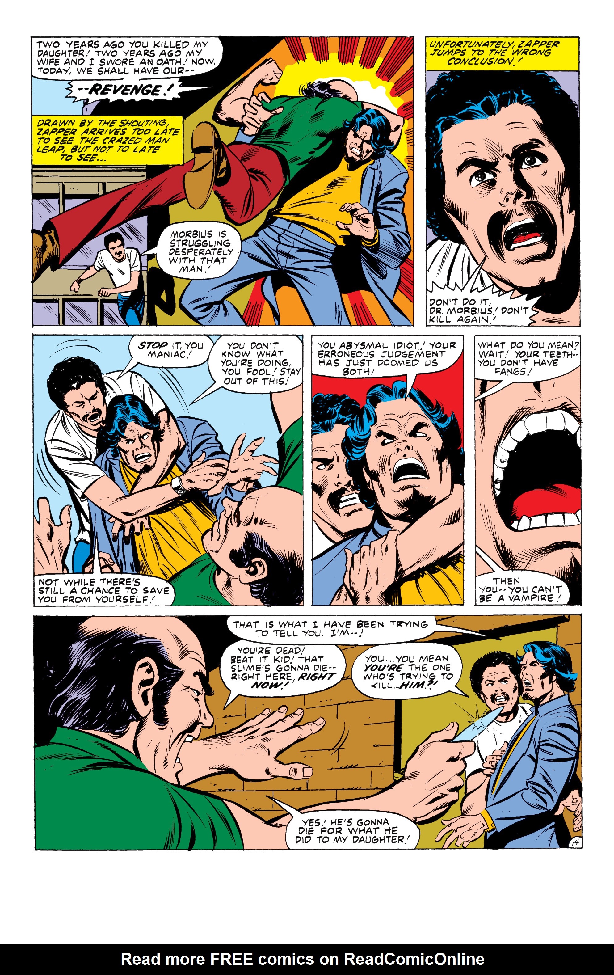 Read online Morbius Epic Collection comic -  Issue # The End of A Living Vampire (Part 4) - 49