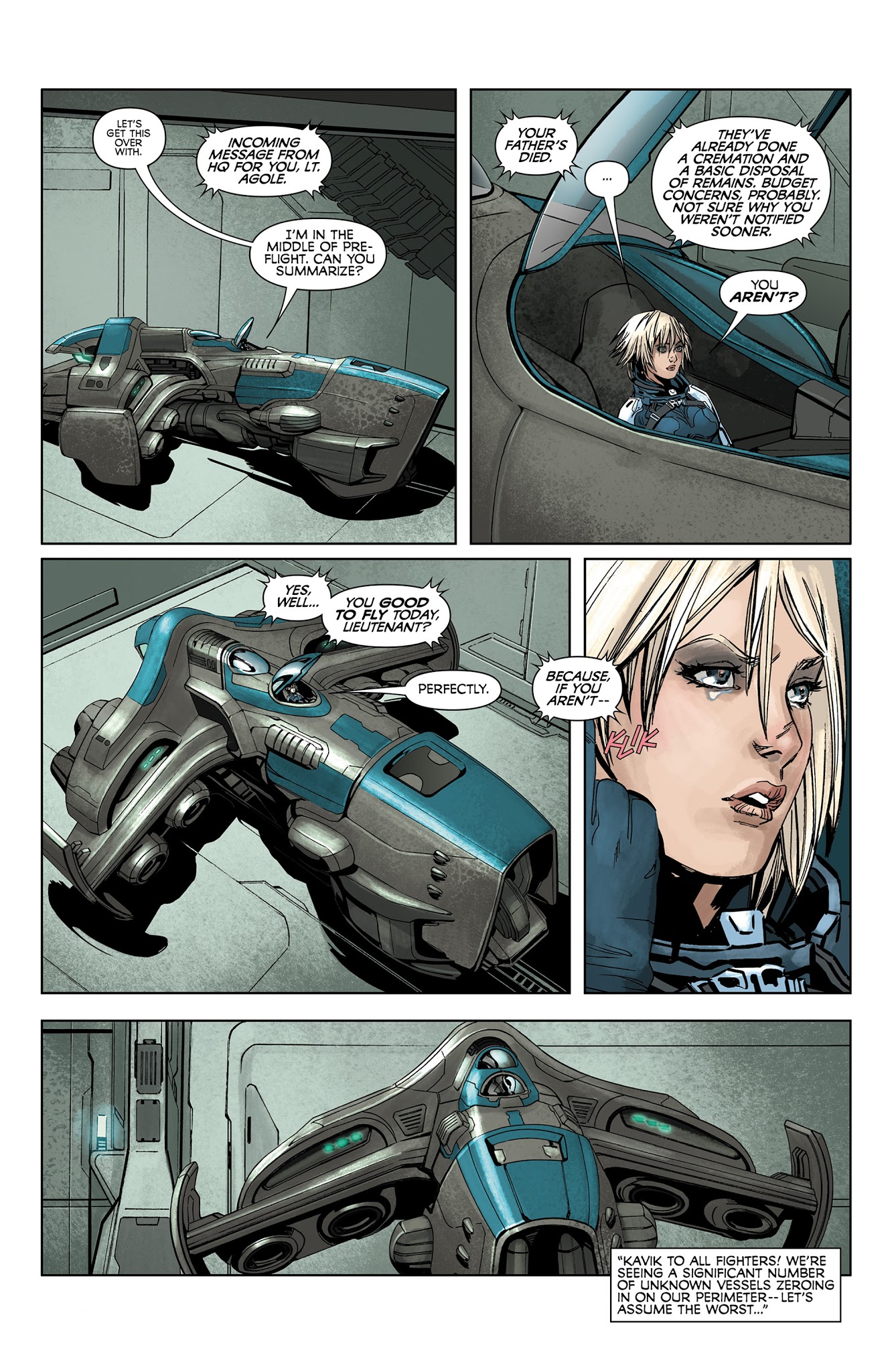 Read online EVE: Valkyrie comic -  Issue #1 - 21