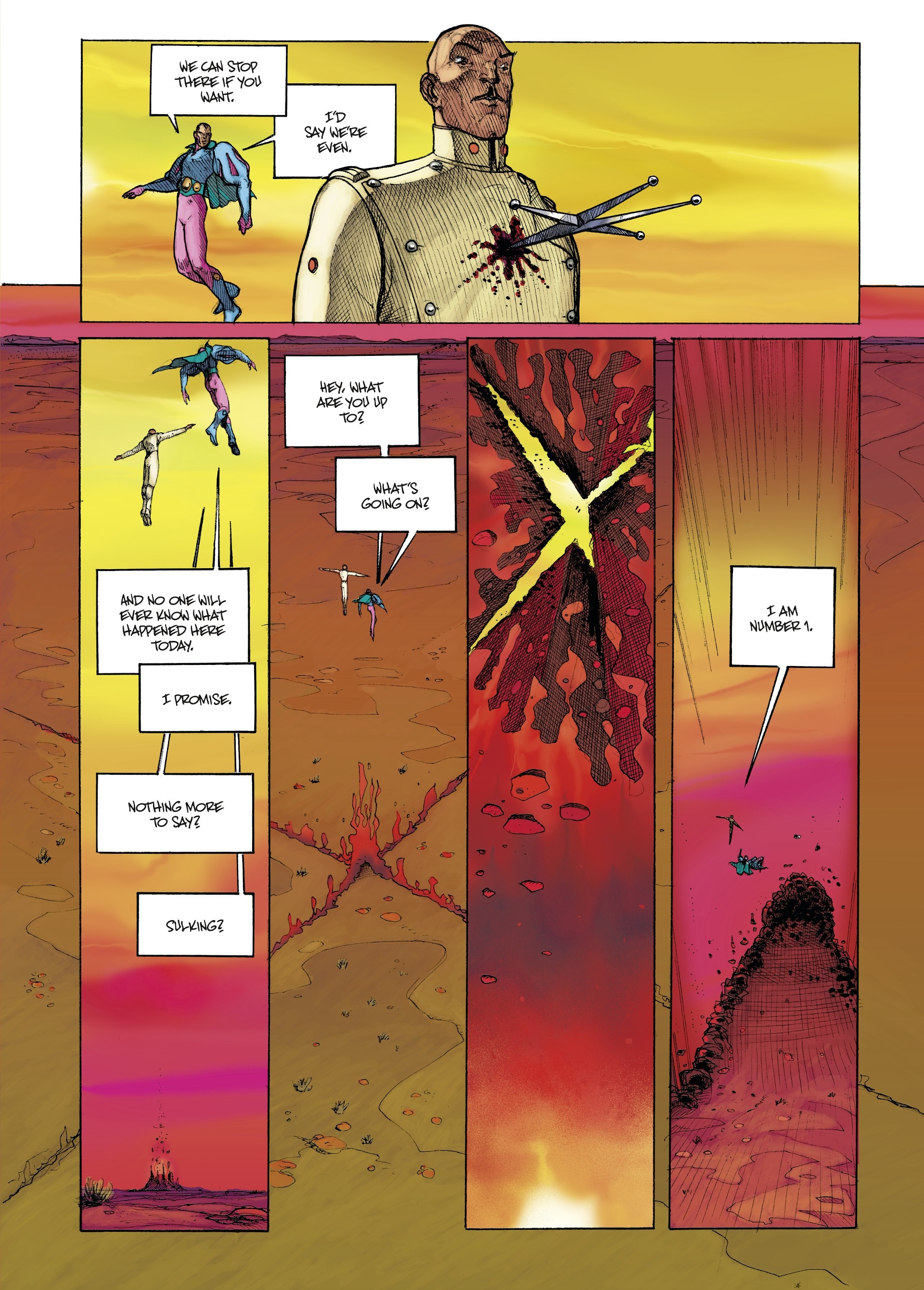Read online Of Gods and Men comic -  Issue #1 - 19
