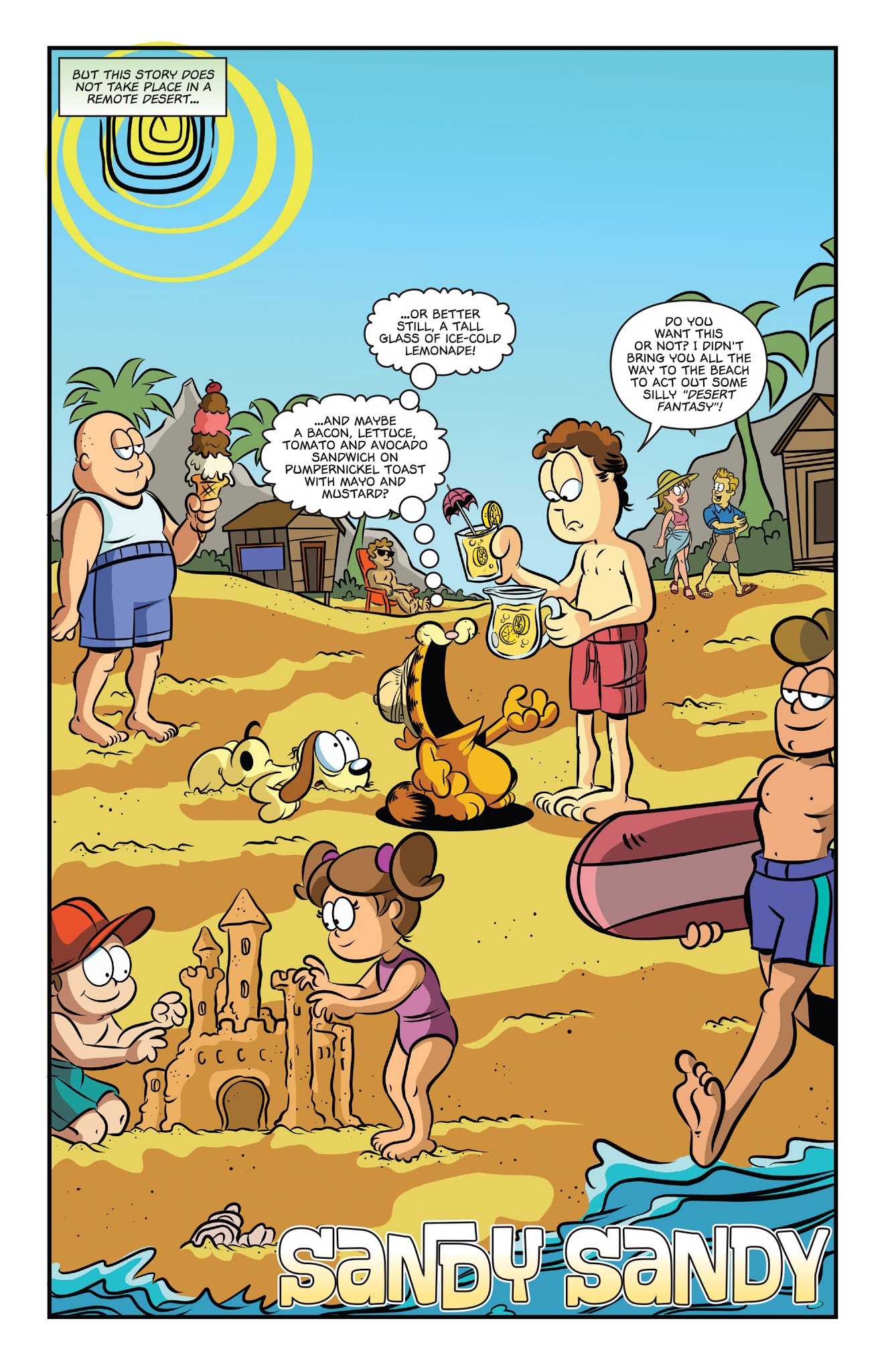 Read online Garfield 2018 Vacation Time Blues comic -  Issue # Full - 4
