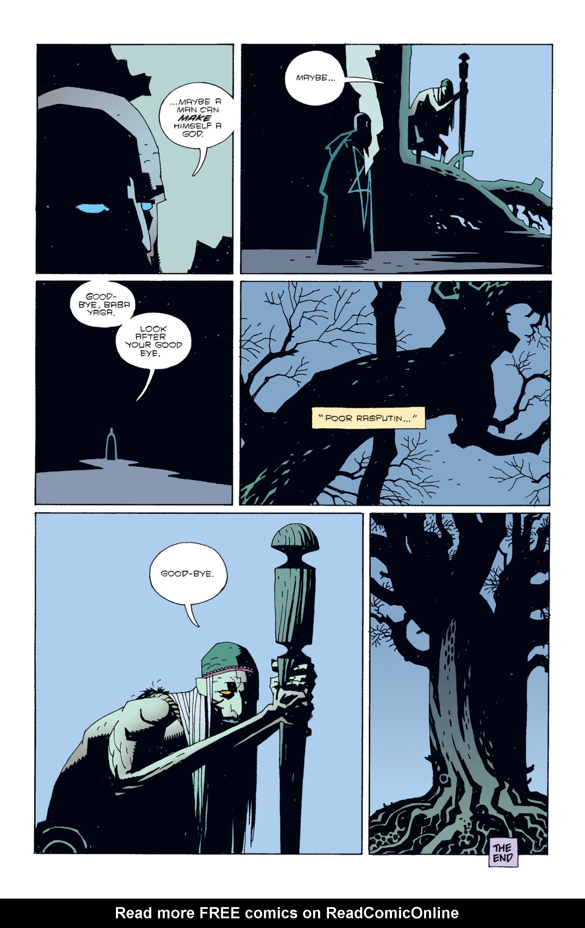 Read online Hellboy comic -  Issue #2 - 137