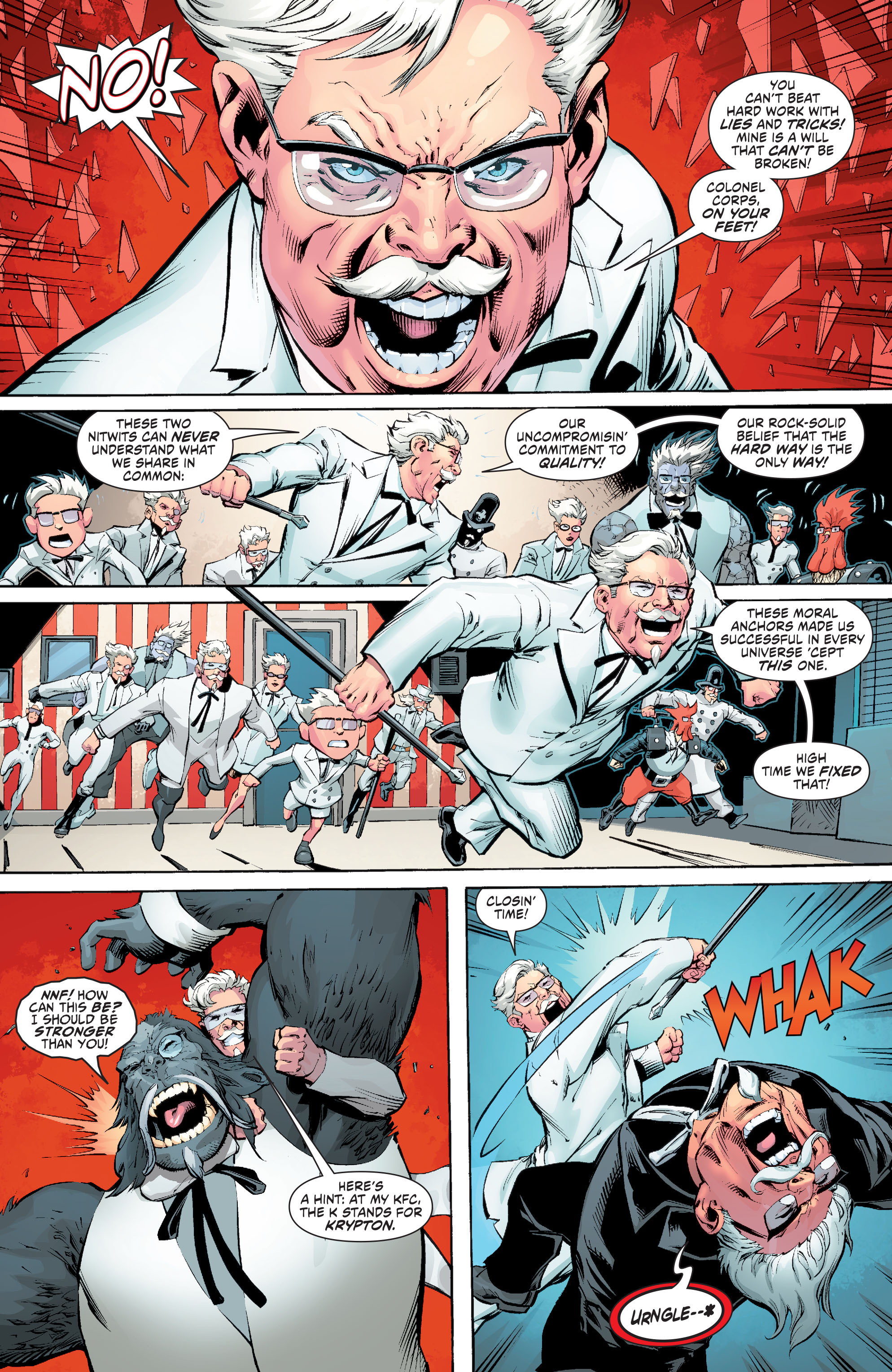 Read online KFC: Crisis of Infinite Colonels comic -  Issue # Full - 16