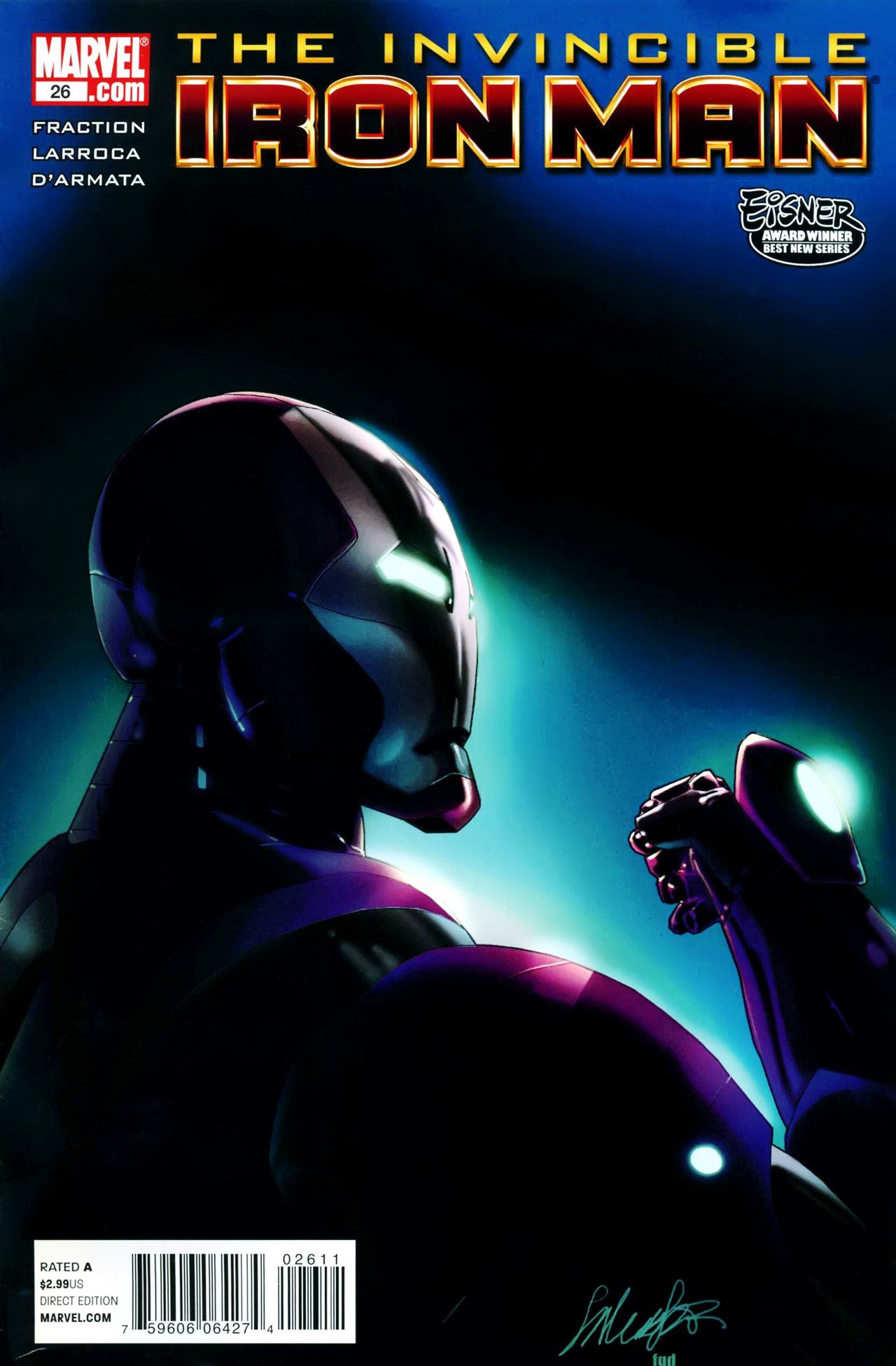 Read online The Invincible Iron Man (2008) comic -  Issue #26 - 1