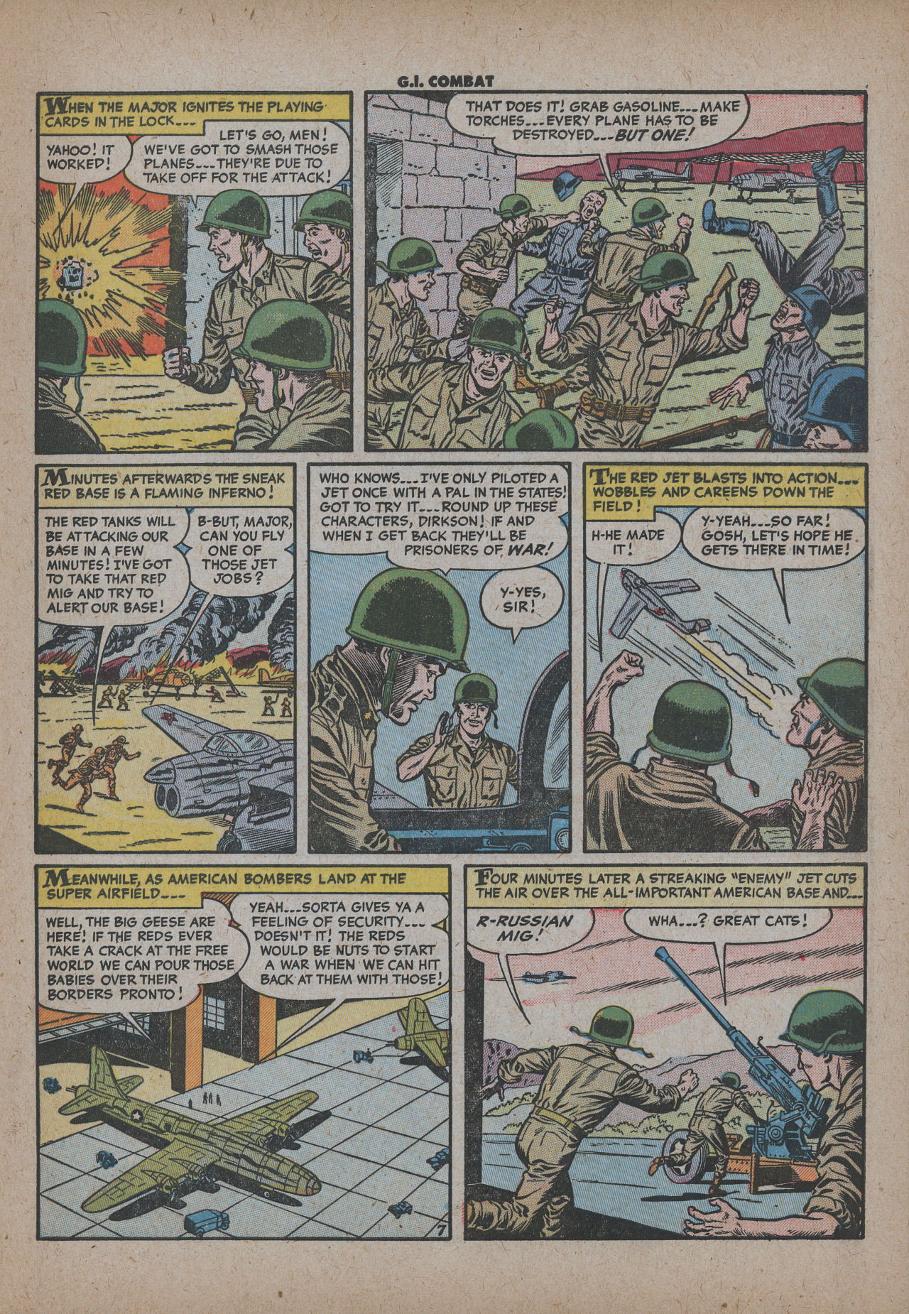 Read online G.I. Combat (1952) comic -  Issue #25 - 9
