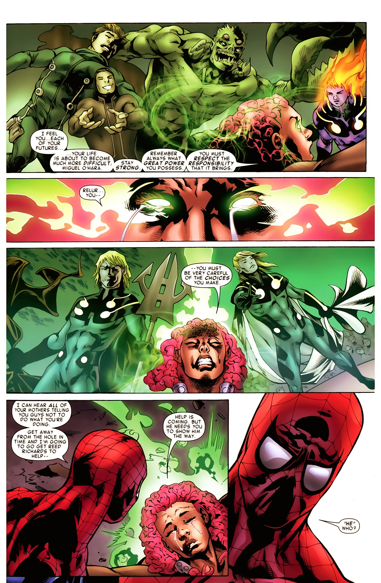 Read online Timestorm 2009/2099 comic -  Issue #4 - 12