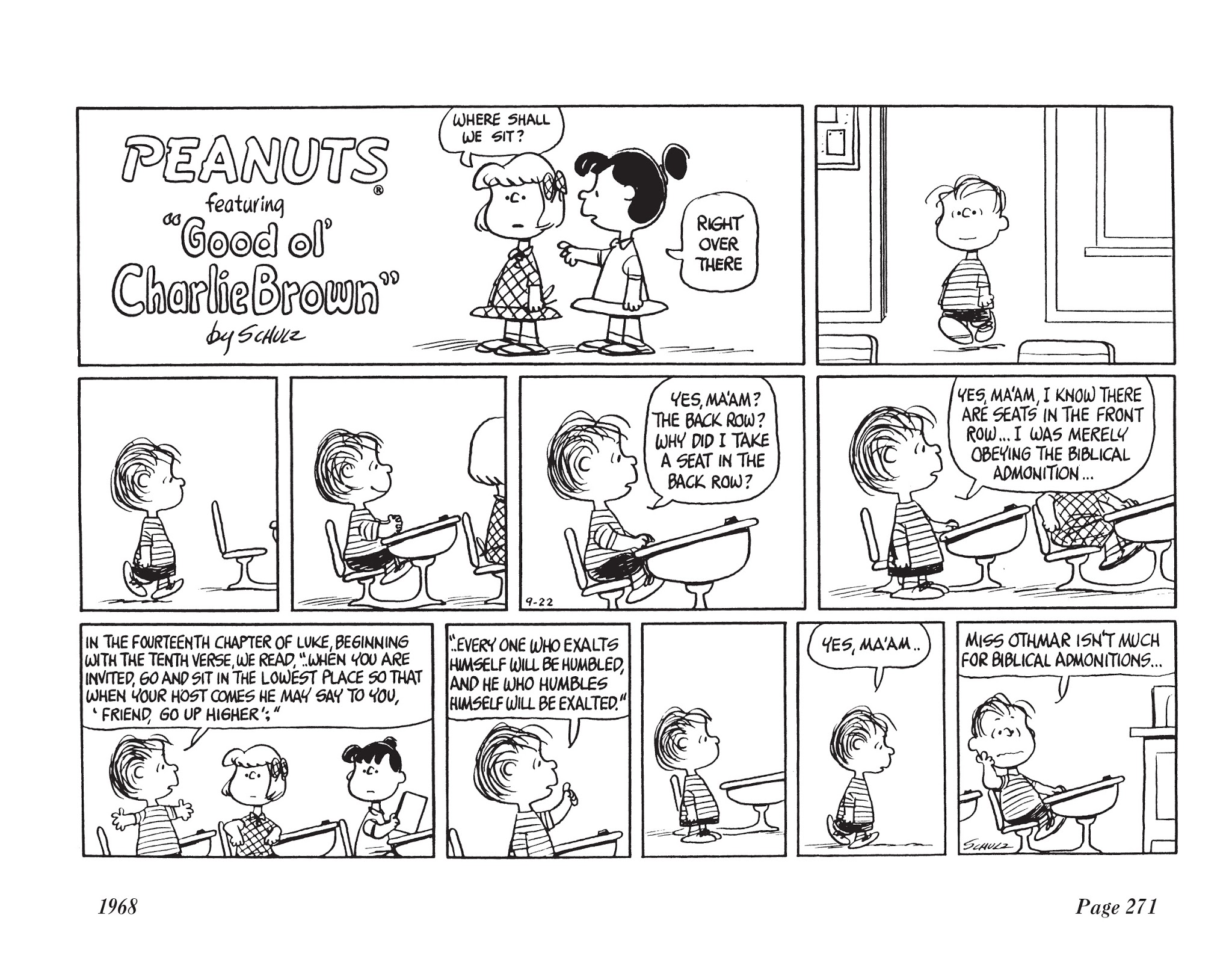 Read online The Complete Peanuts comic -  Issue # TPB 9 - 282