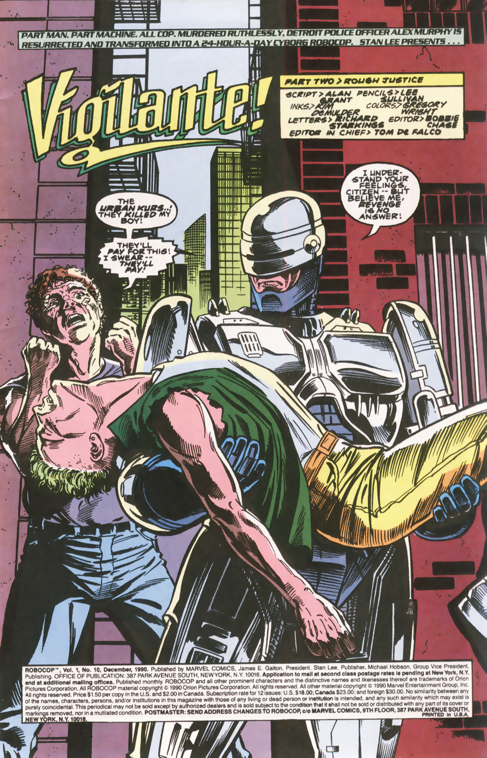 Read online Robocop (1990) comic -  Issue #10 - 2