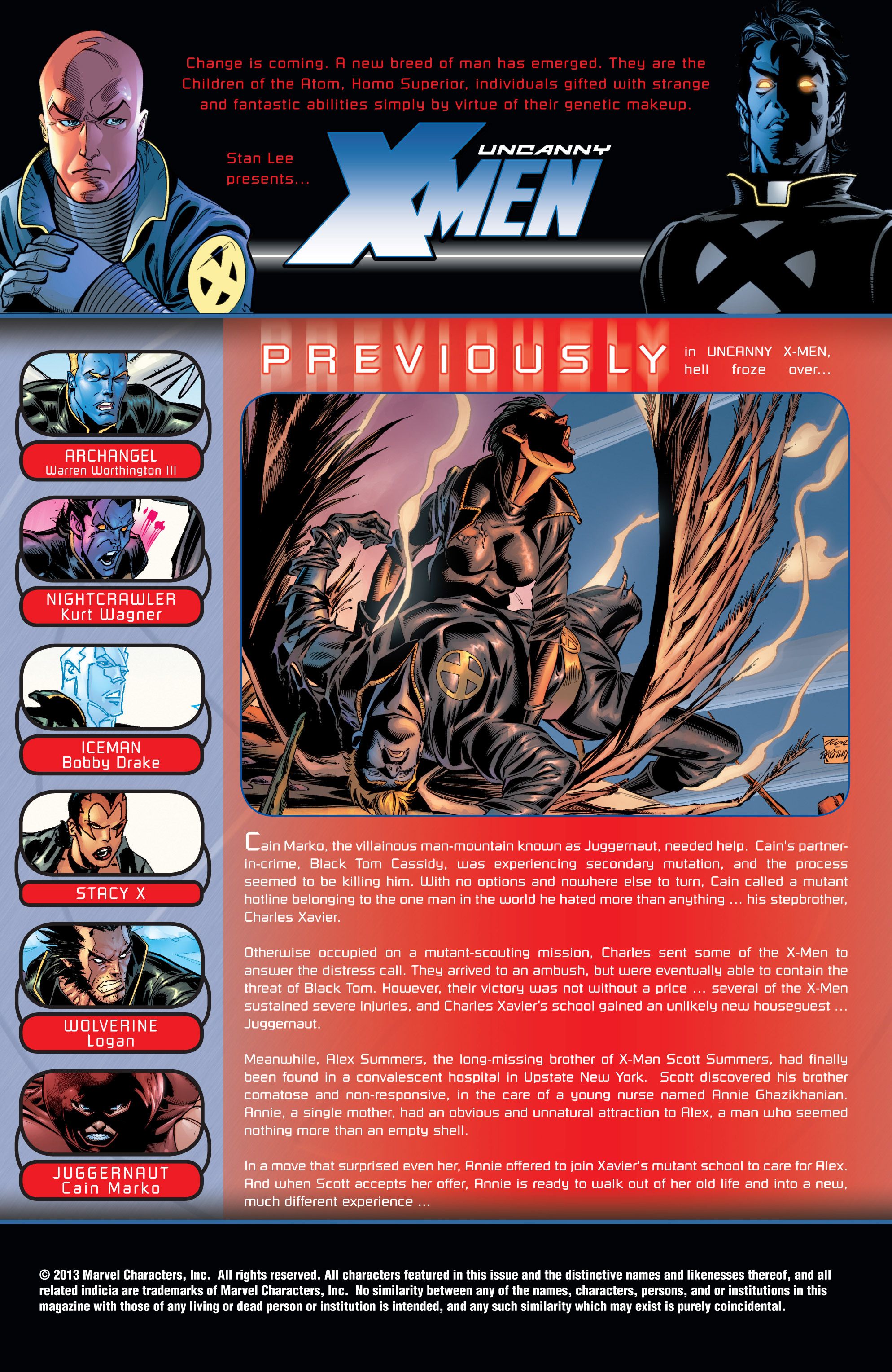 Read online Uncanny X-Men (1963) comic -  Issue #413 - 2