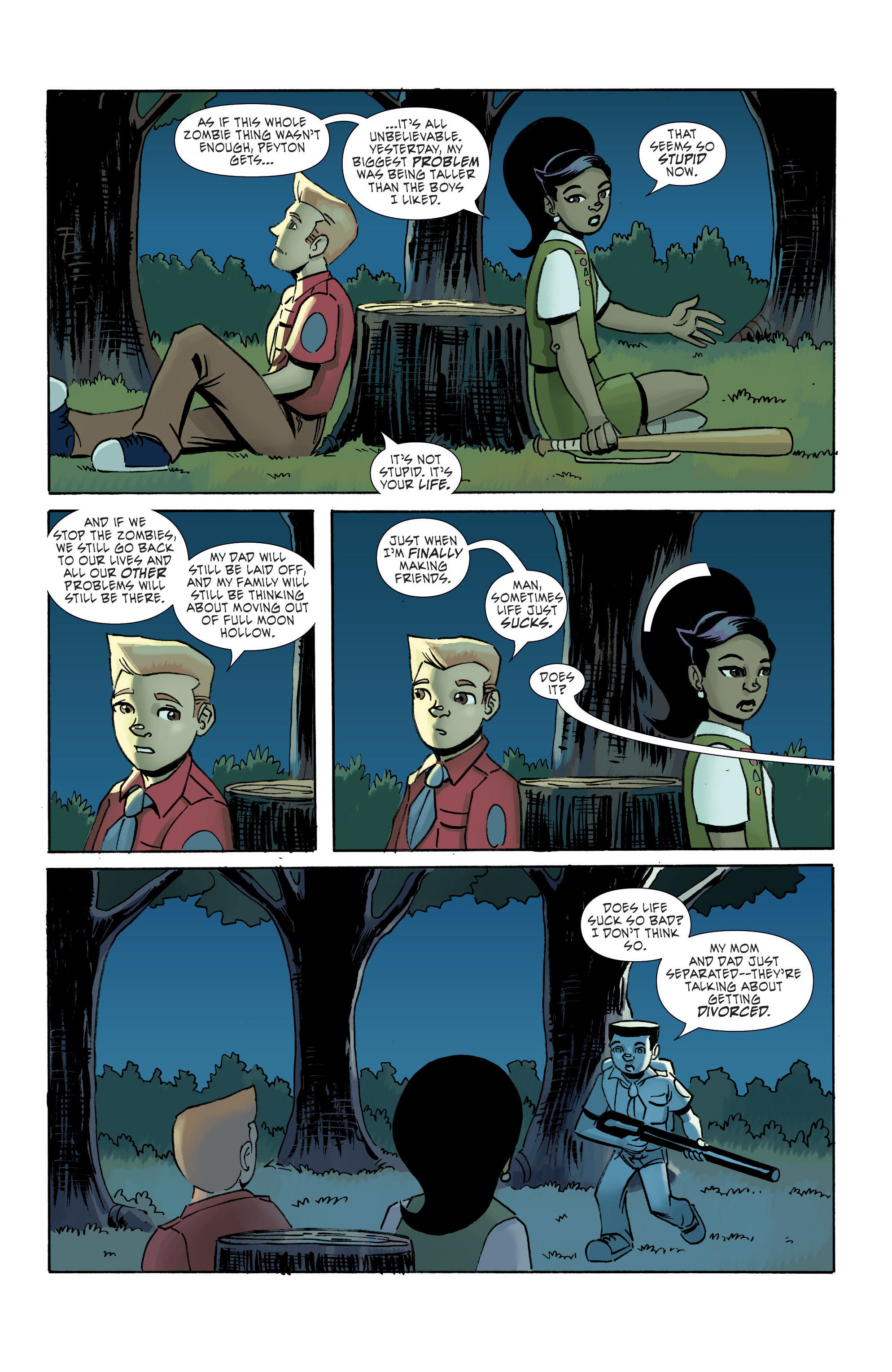 Read online Ghoul Scouts: Night of the Unliving Undead comic -  Issue #3 - 21