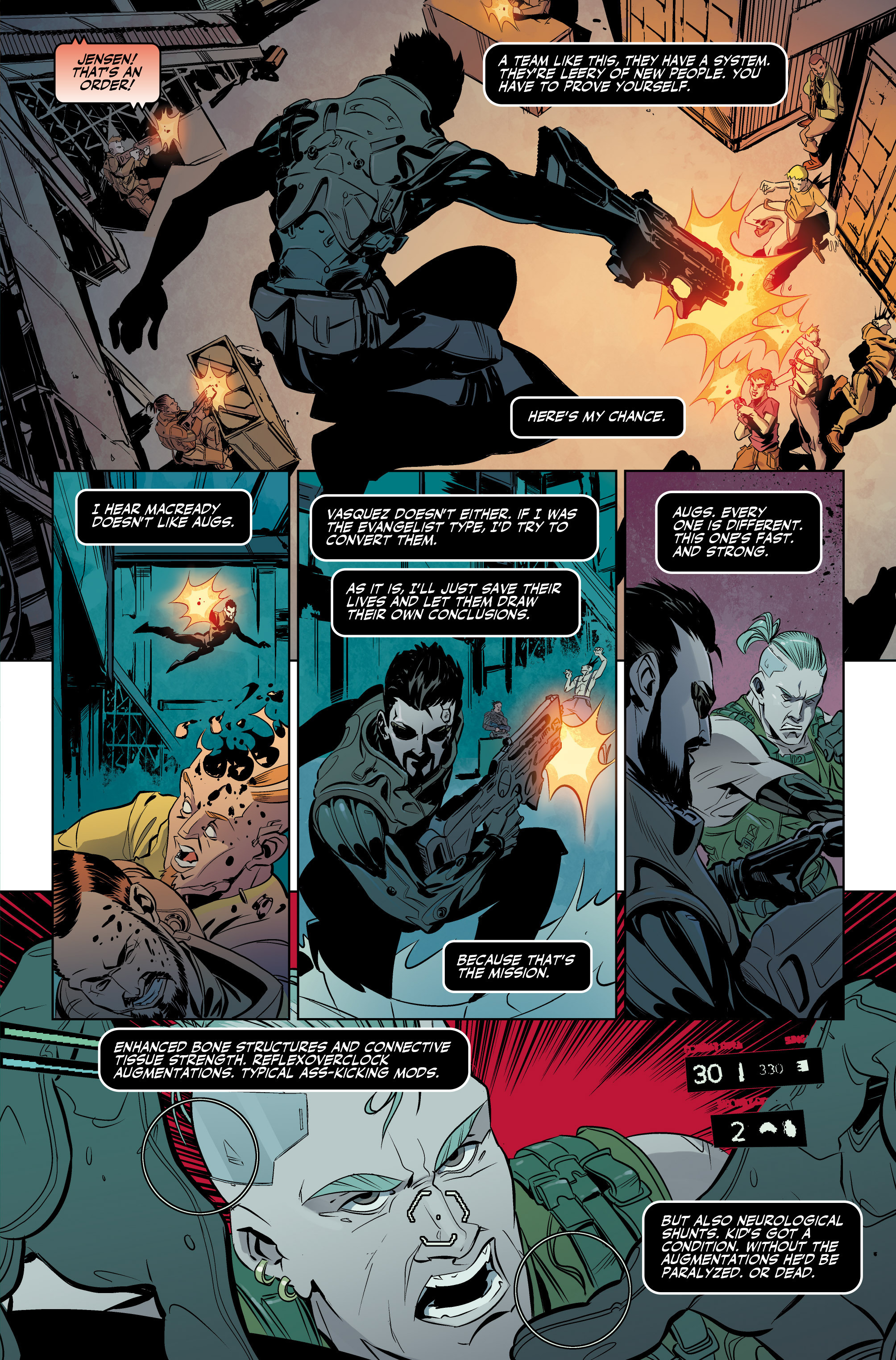 Read online Deus Ex: Children's Crusade comic -  Issue #1 - 9