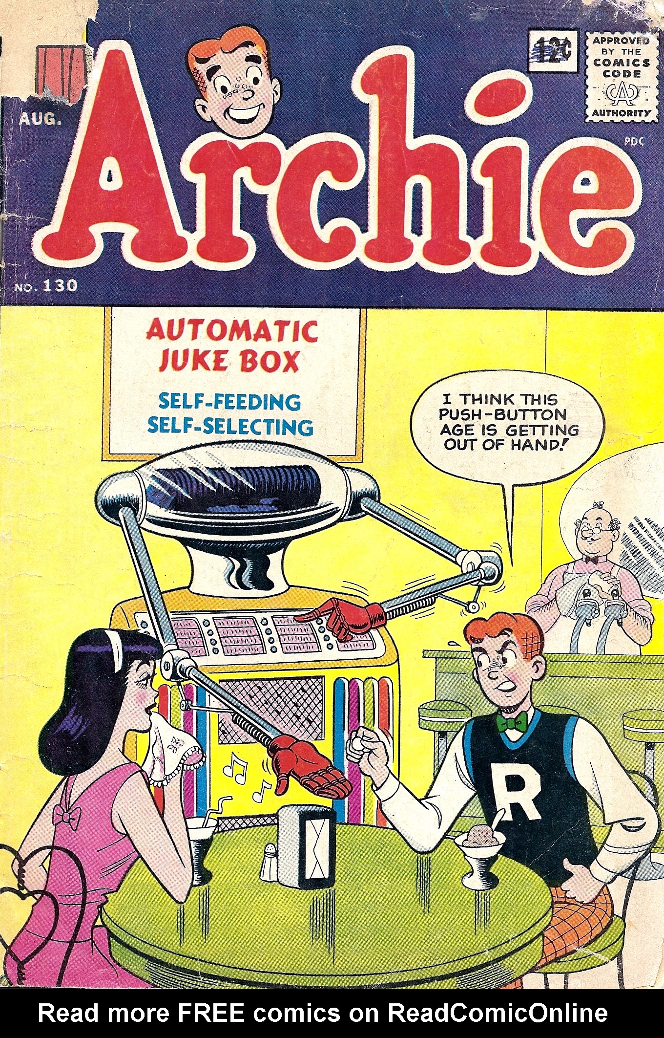 Read online Archie (1960) comic -  Issue #130 - 1