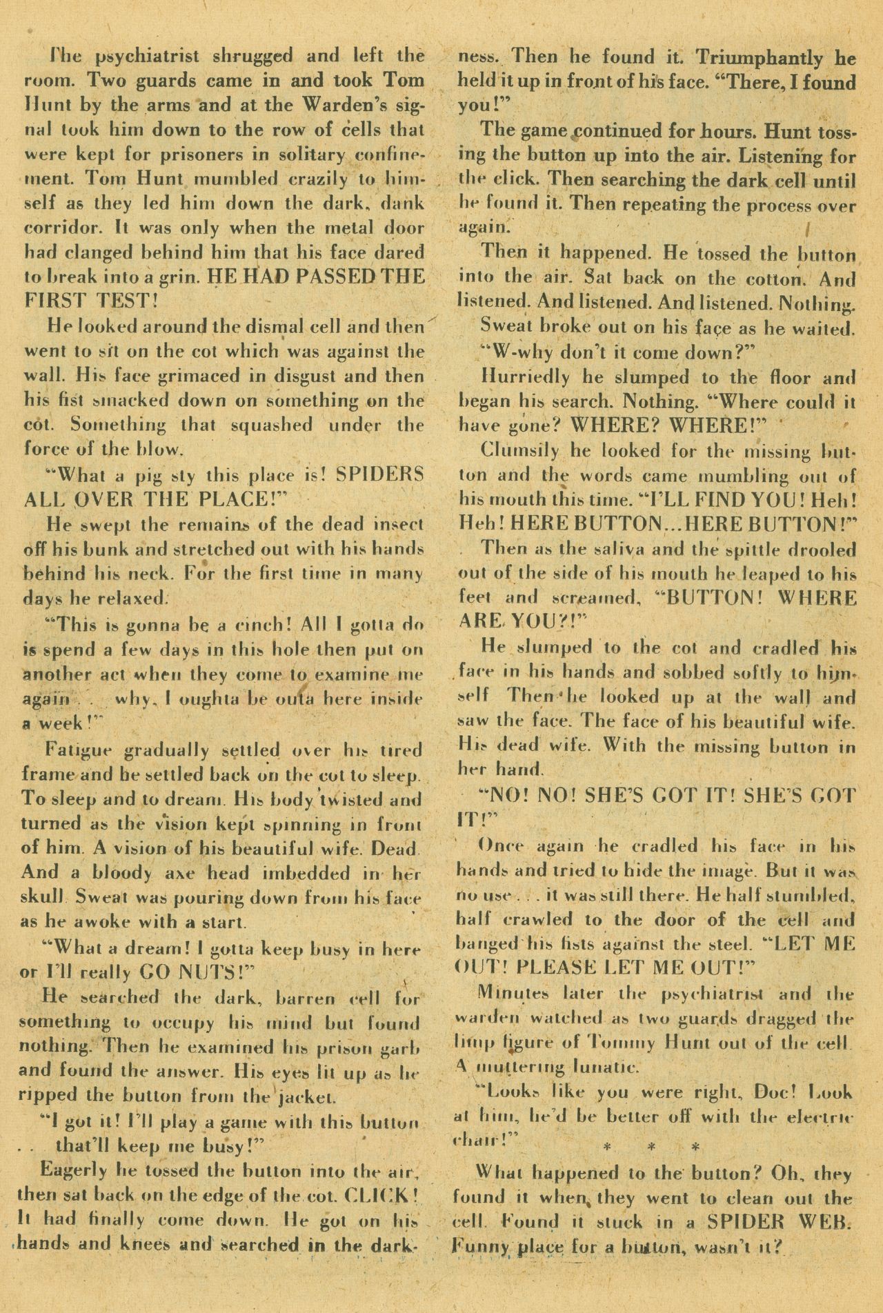Read online Weird Mysteries (1952) comic -  Issue #5 - 20