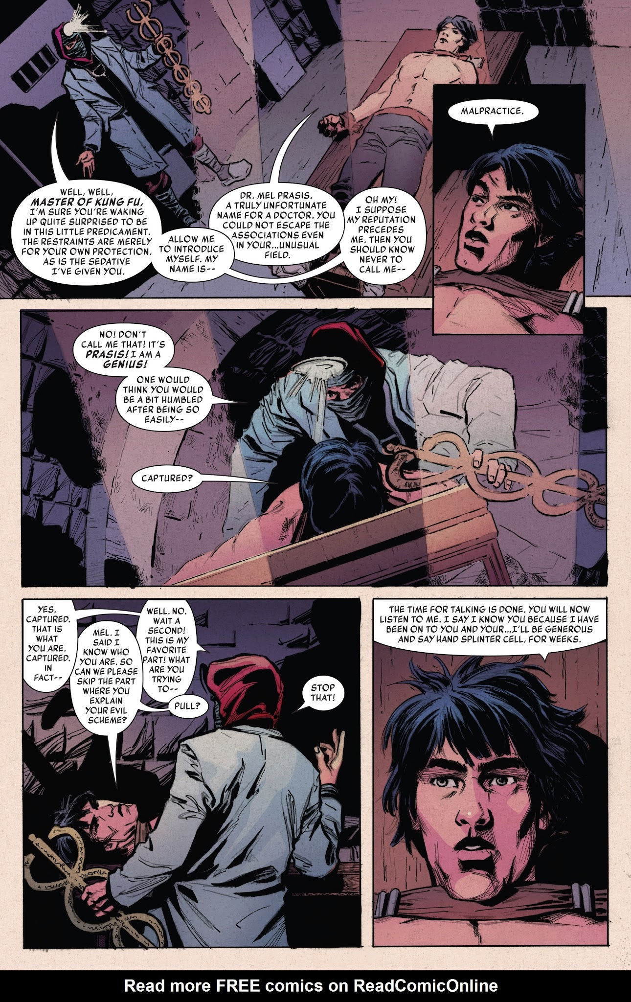 Read online Master of Kung Fu (2017) comic -  Issue # Full - 10