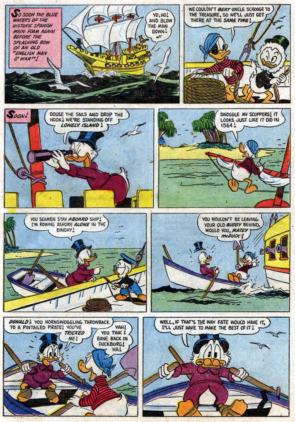Read online Uncle Scrooge (1953) comic -  Issue #16 - 21