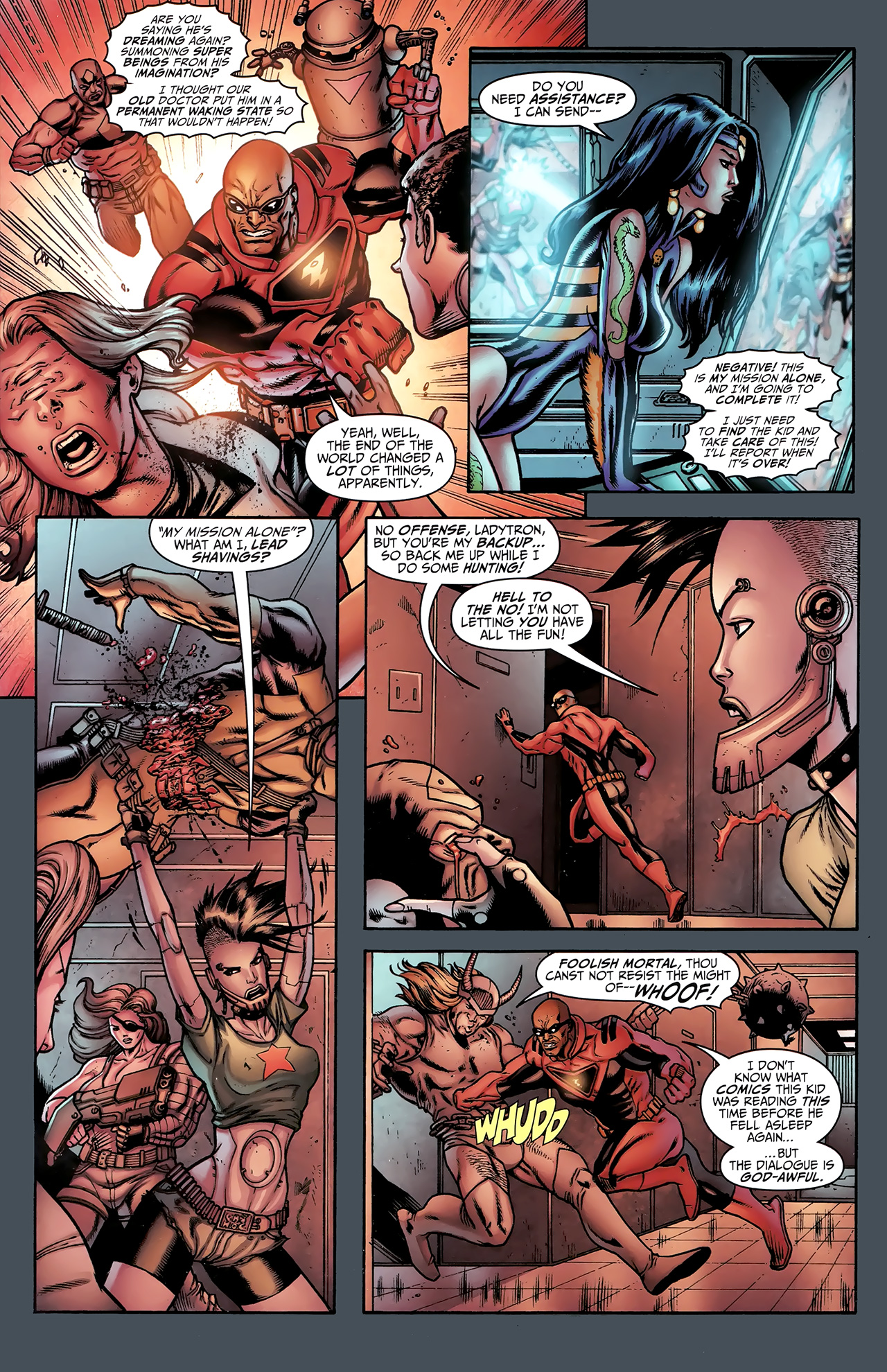 Read online WildCats (2008) comic -  Issue #23 - 8