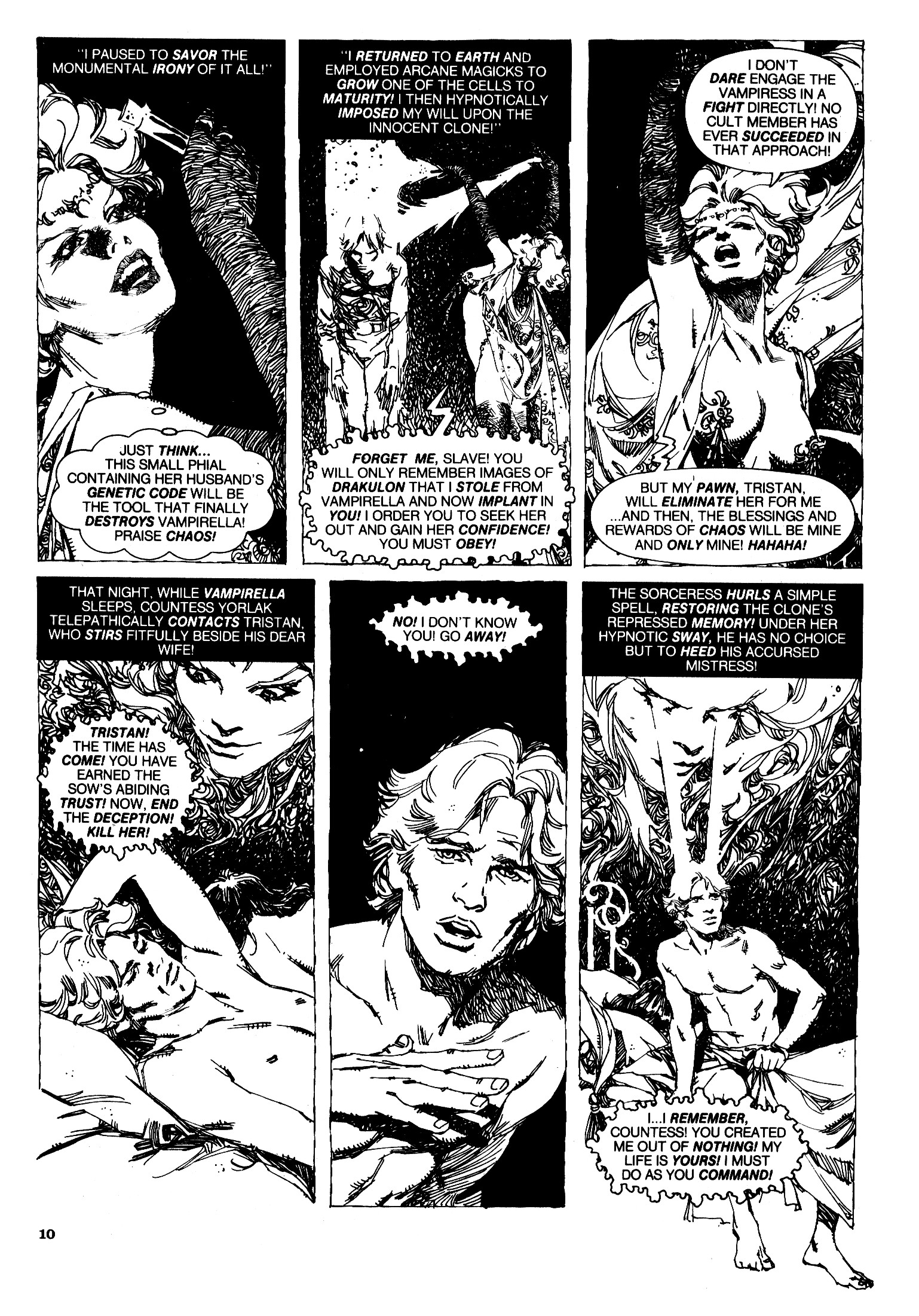 Read online Vampirella (1969) comic -  Issue #106 - 10