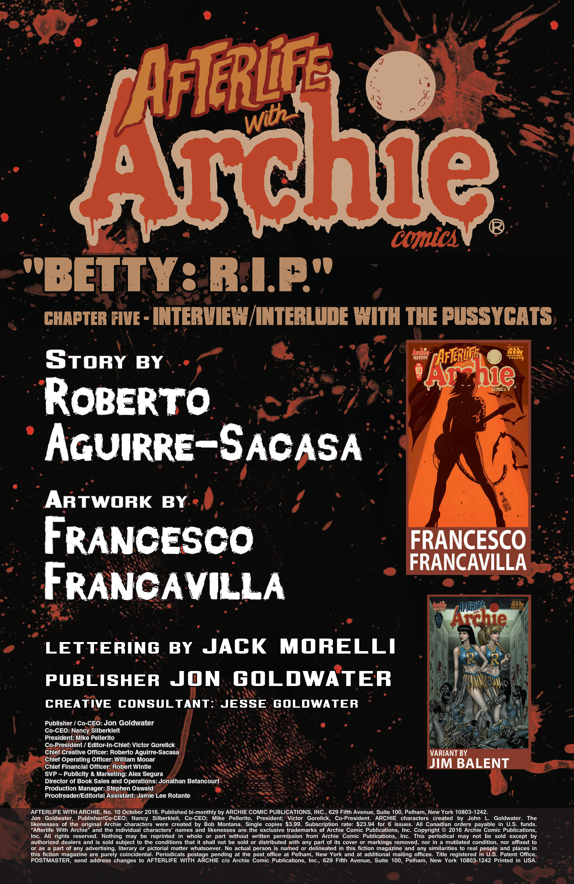 Read online Afterlife with Archie comic -  Issue #10 - 2