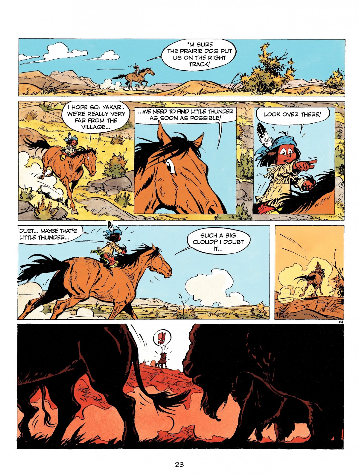 Read online Yakari comic -  Issue #12 - 23