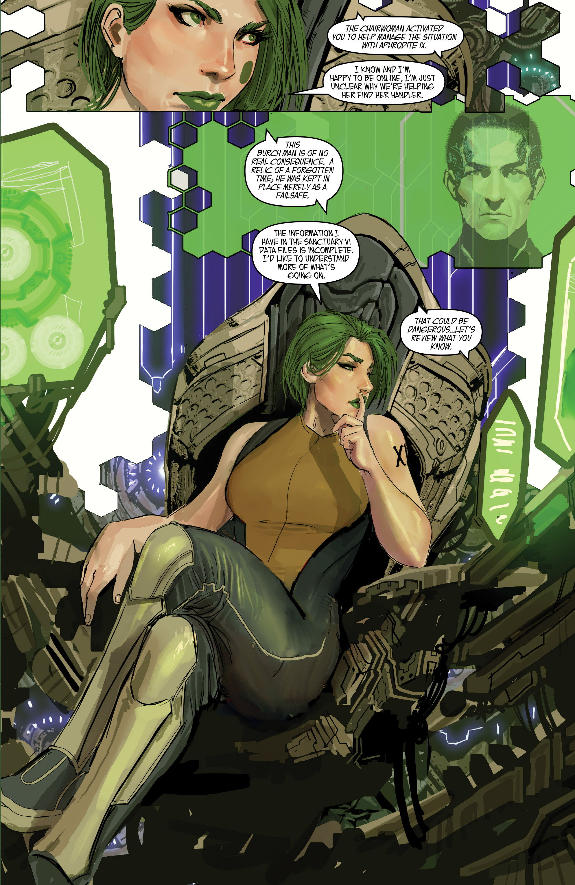 Read online Aphrodite IX (2013) comic -  Issue #Aphrodite IX (2013) _TPB 2 - 121