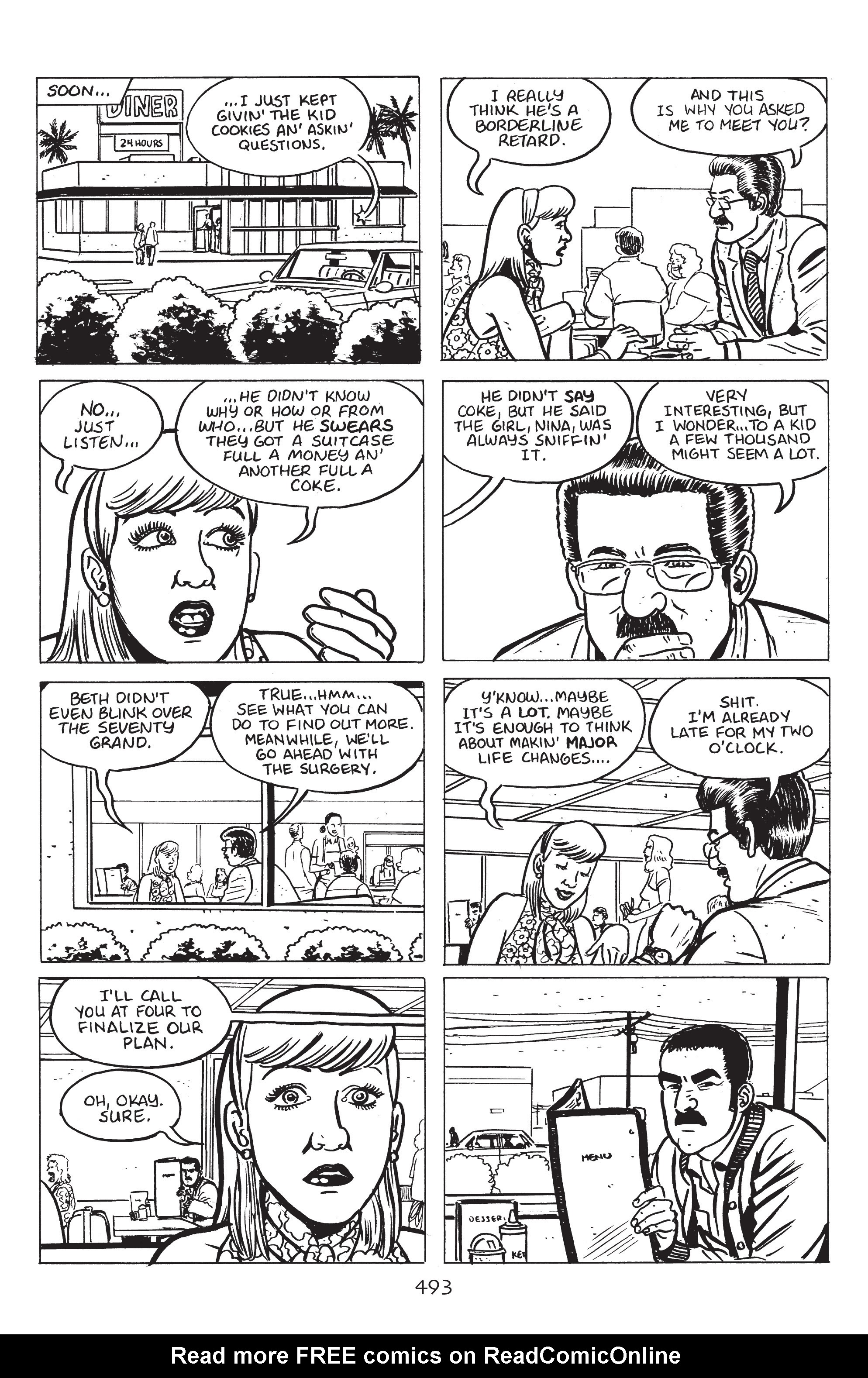 Read online Stray Bullets: Sunshine & Roses comic -  Issue #18 - 18
