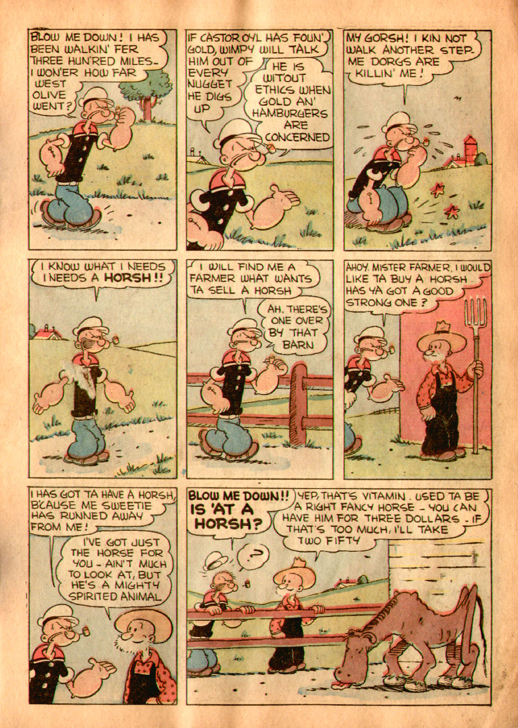 Read online Four Color Comics comic -  Issue #127 - 9