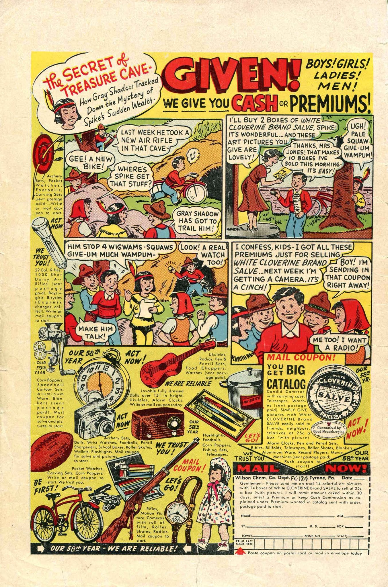 Read online Voodoo (1952) comic -  Issue #7 - 36