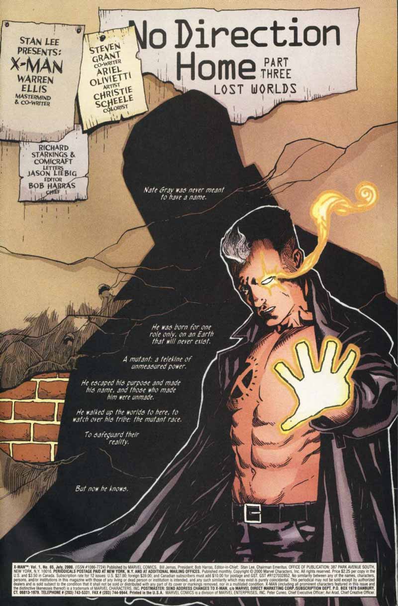 Read online X-Man comic -  Issue #65 - 2