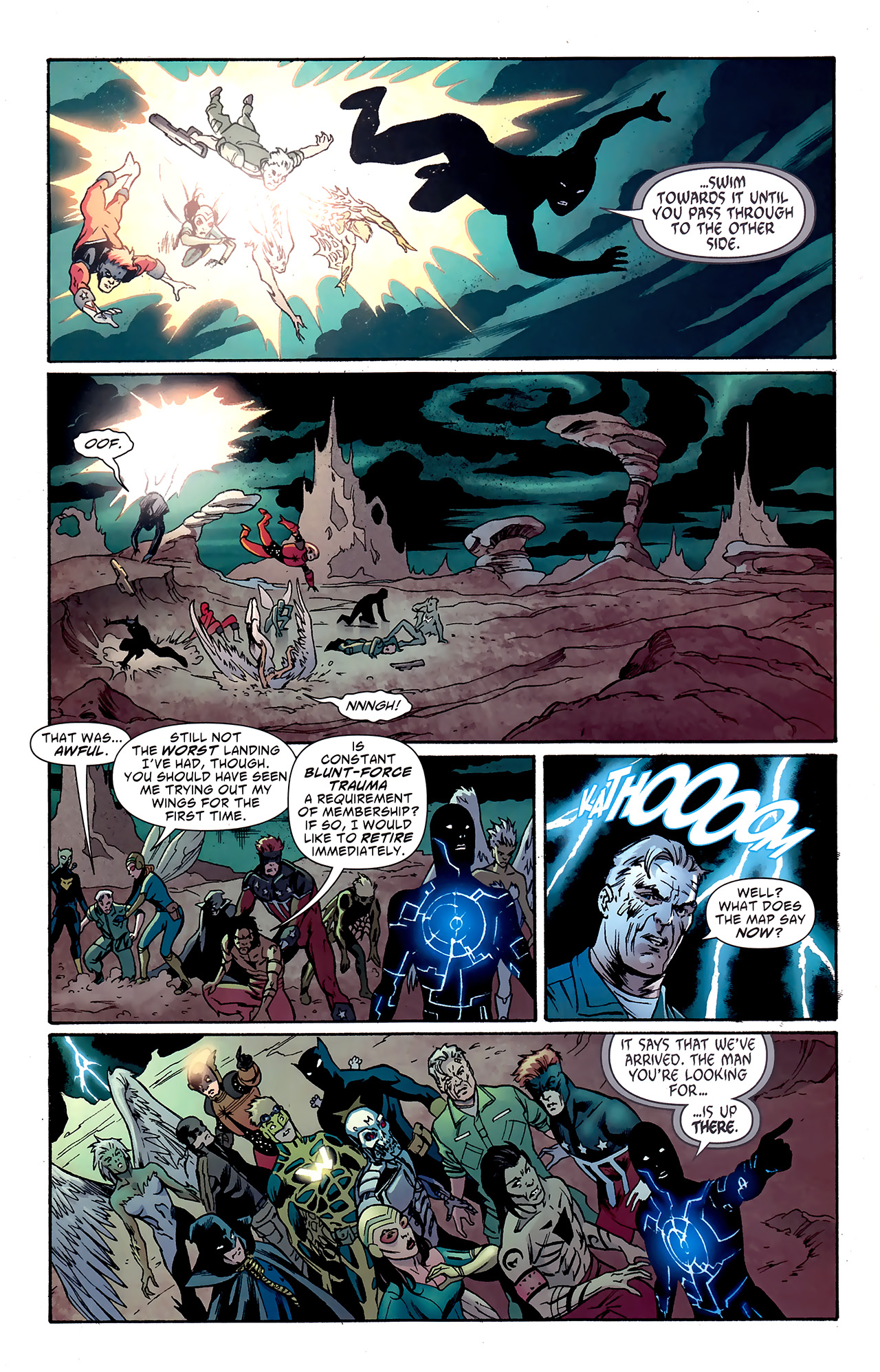 Read online The Mighty Crusaders comic -  Issue #6 - 7