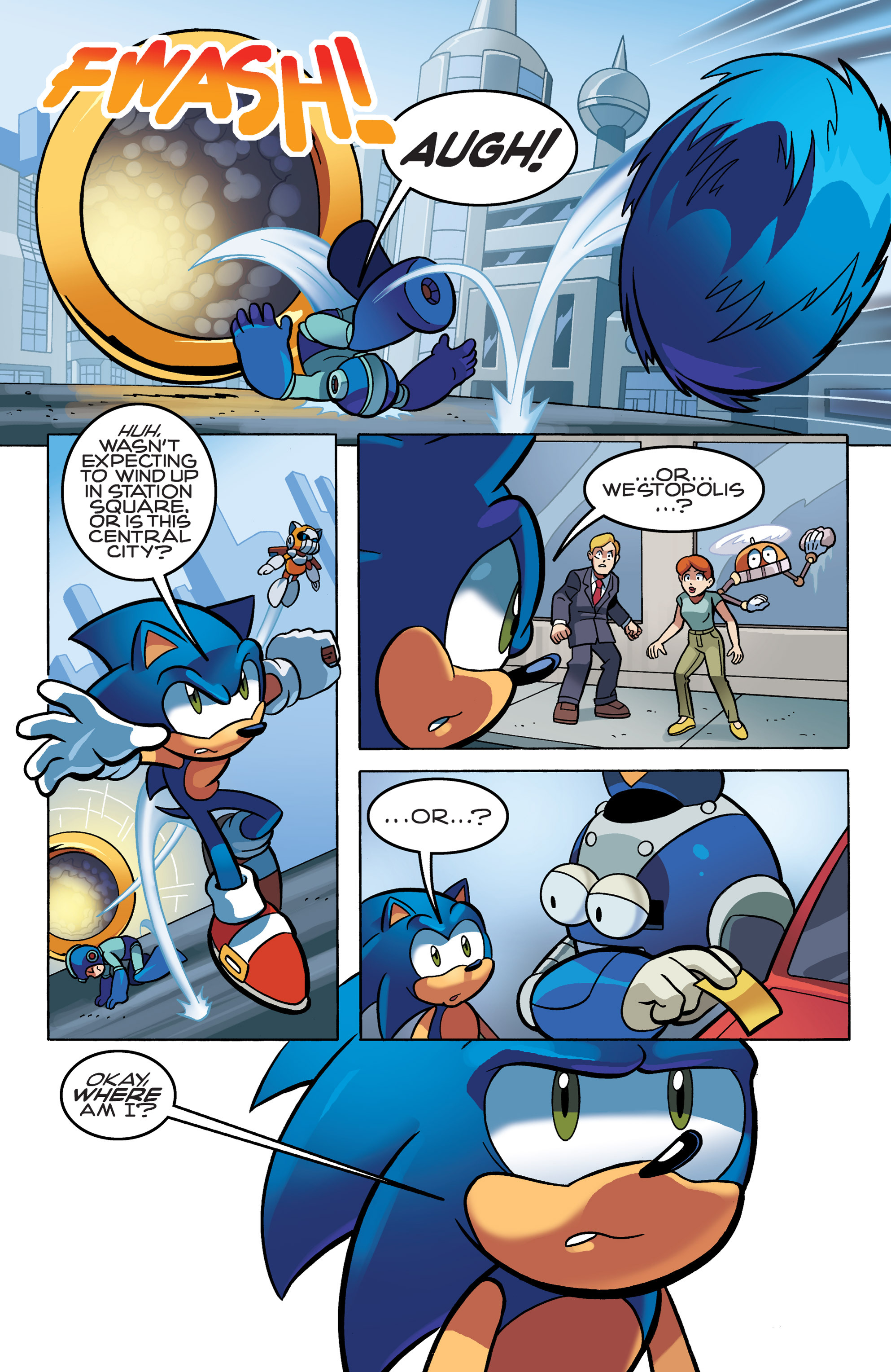 Read online Sonic Mega Man Worlds Collide comic -  Issue # Vol 1 - 81