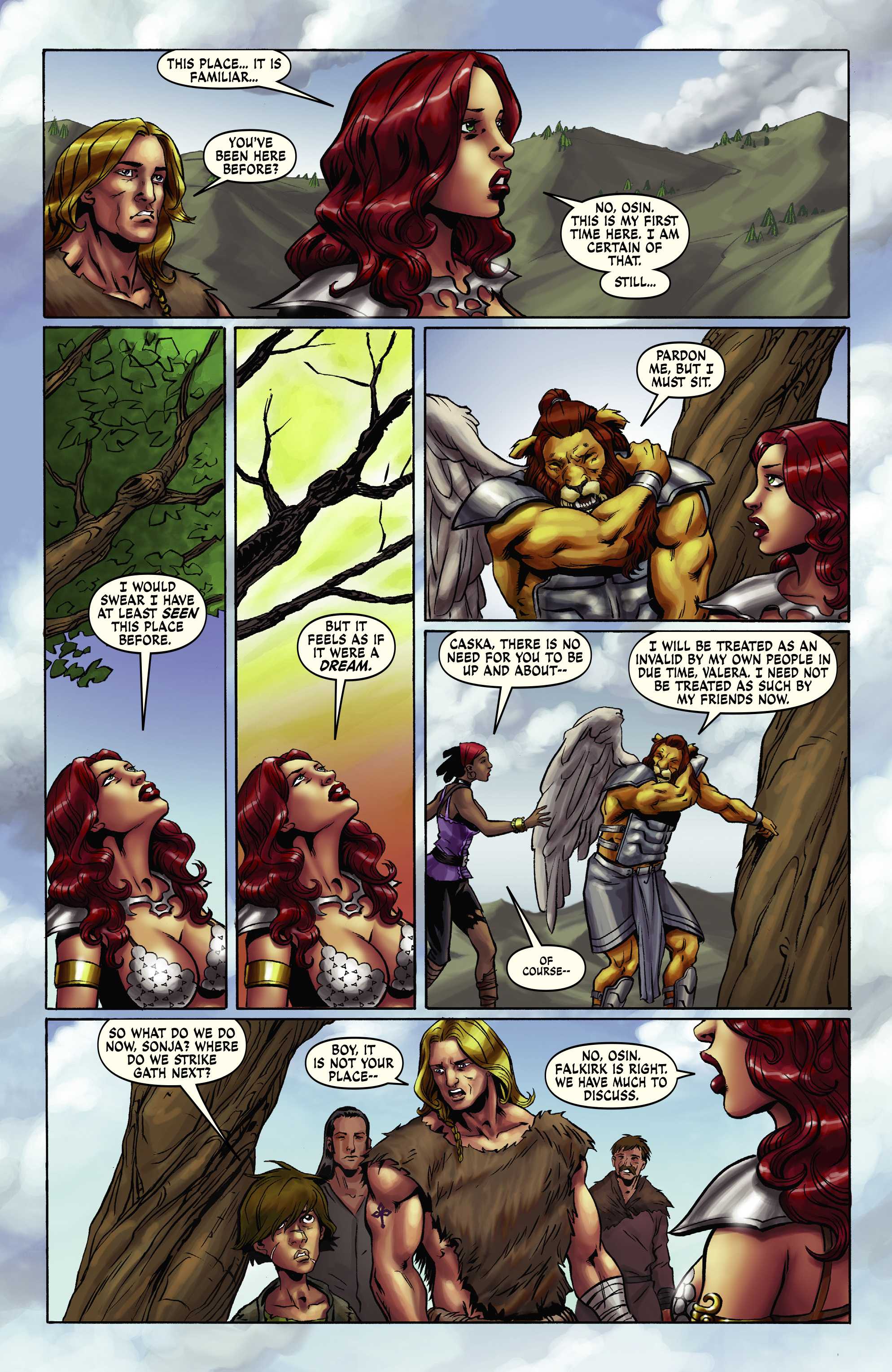 Read online Red Sonja Omnibus comic -  Issue # TPB 2 - 196