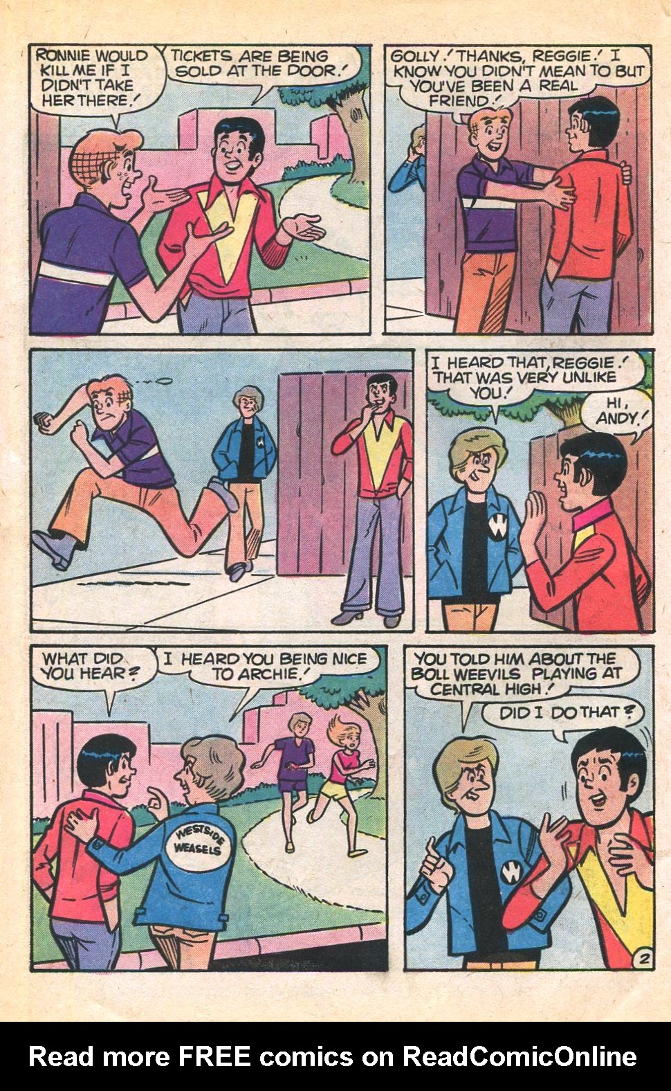 Read online Reggie and Me (1966) comic -  Issue #110 - 30