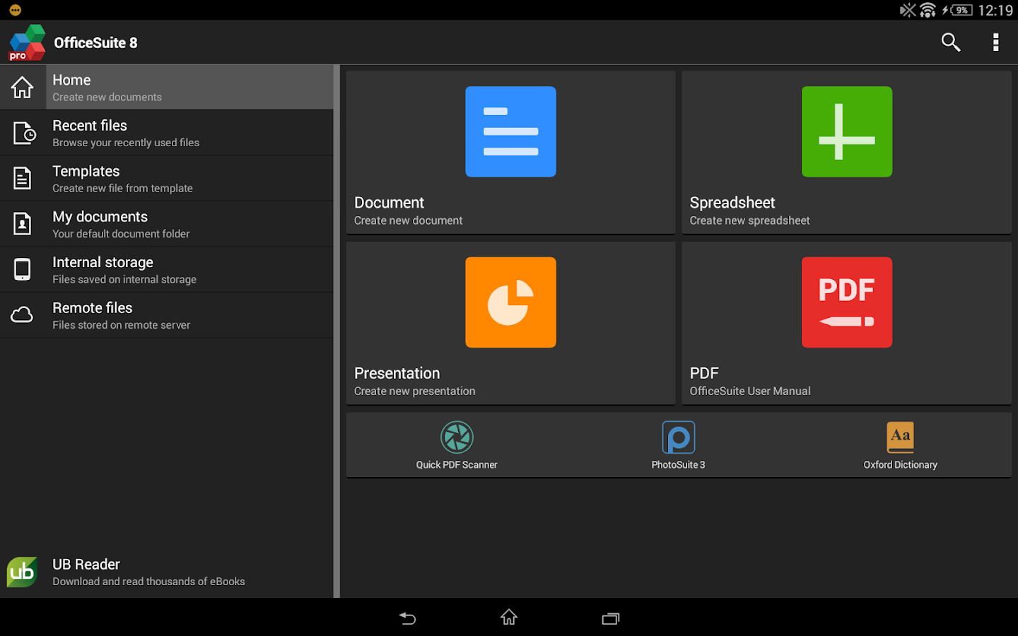 OfficeSuite Pro 8 (PDF & HD) Apk Android