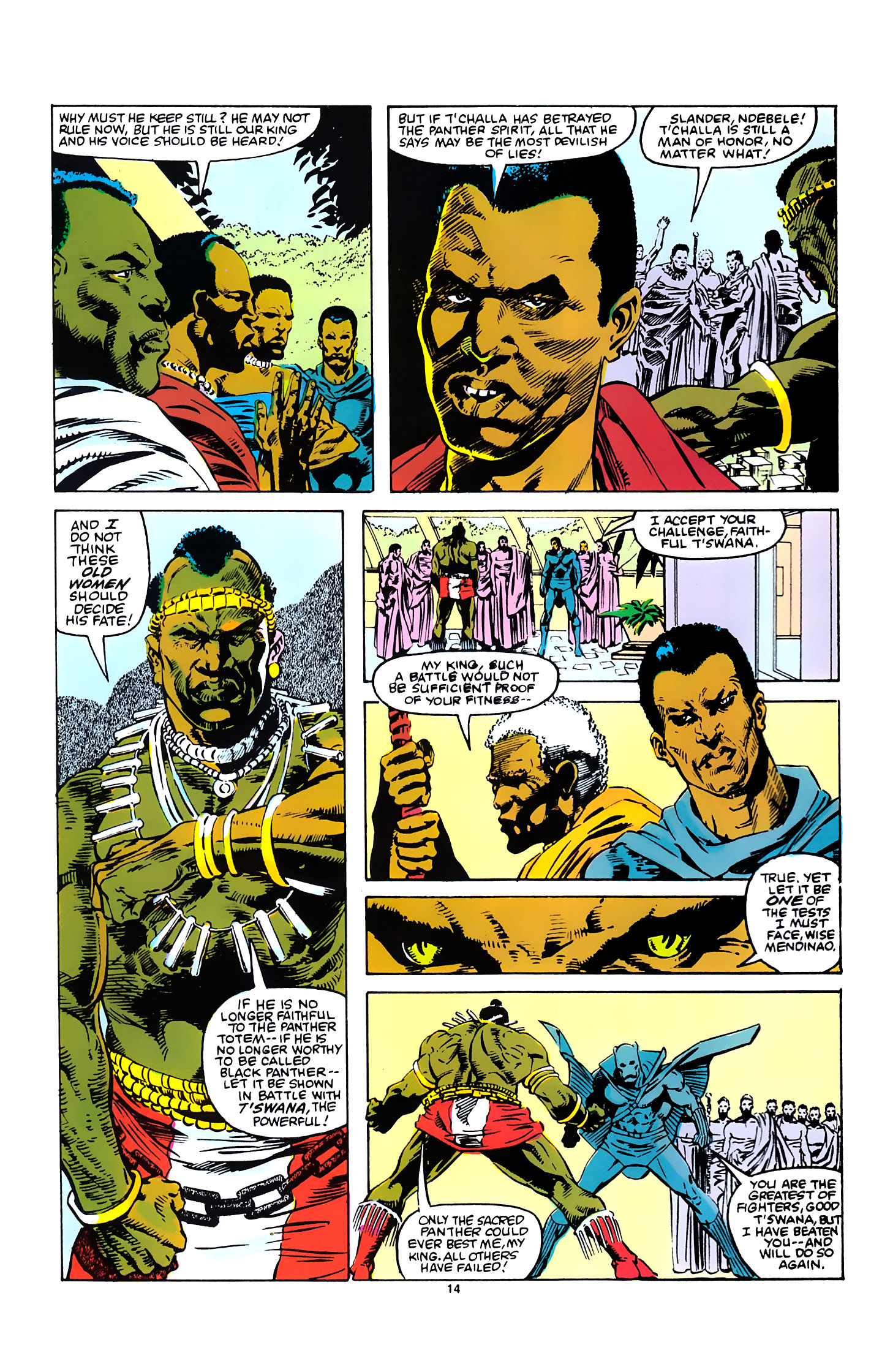 Read online Black Panther (1988) comic -  Issue #2 - 12