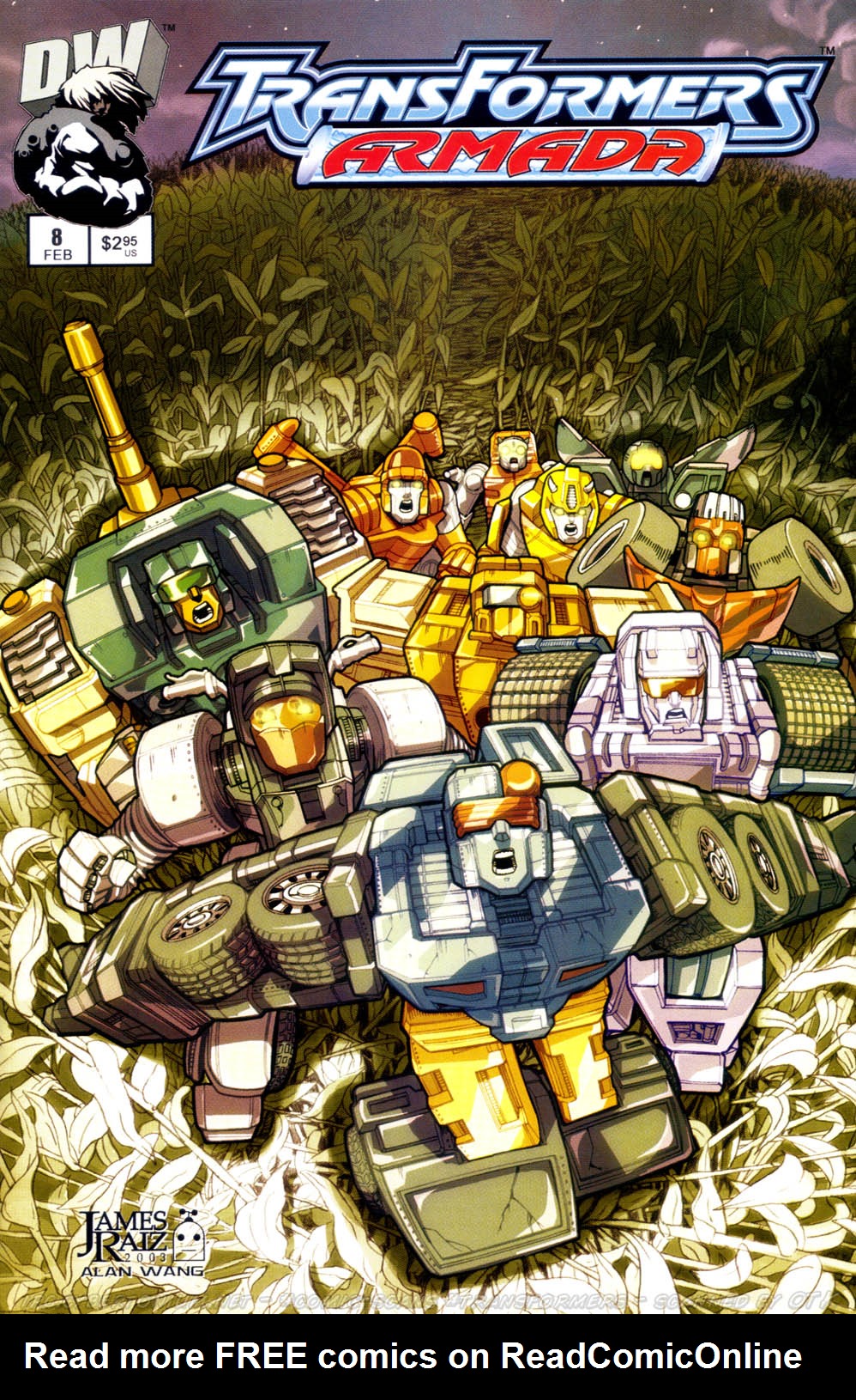 Read online Transformers Armada comic -  Issue #8 - 1