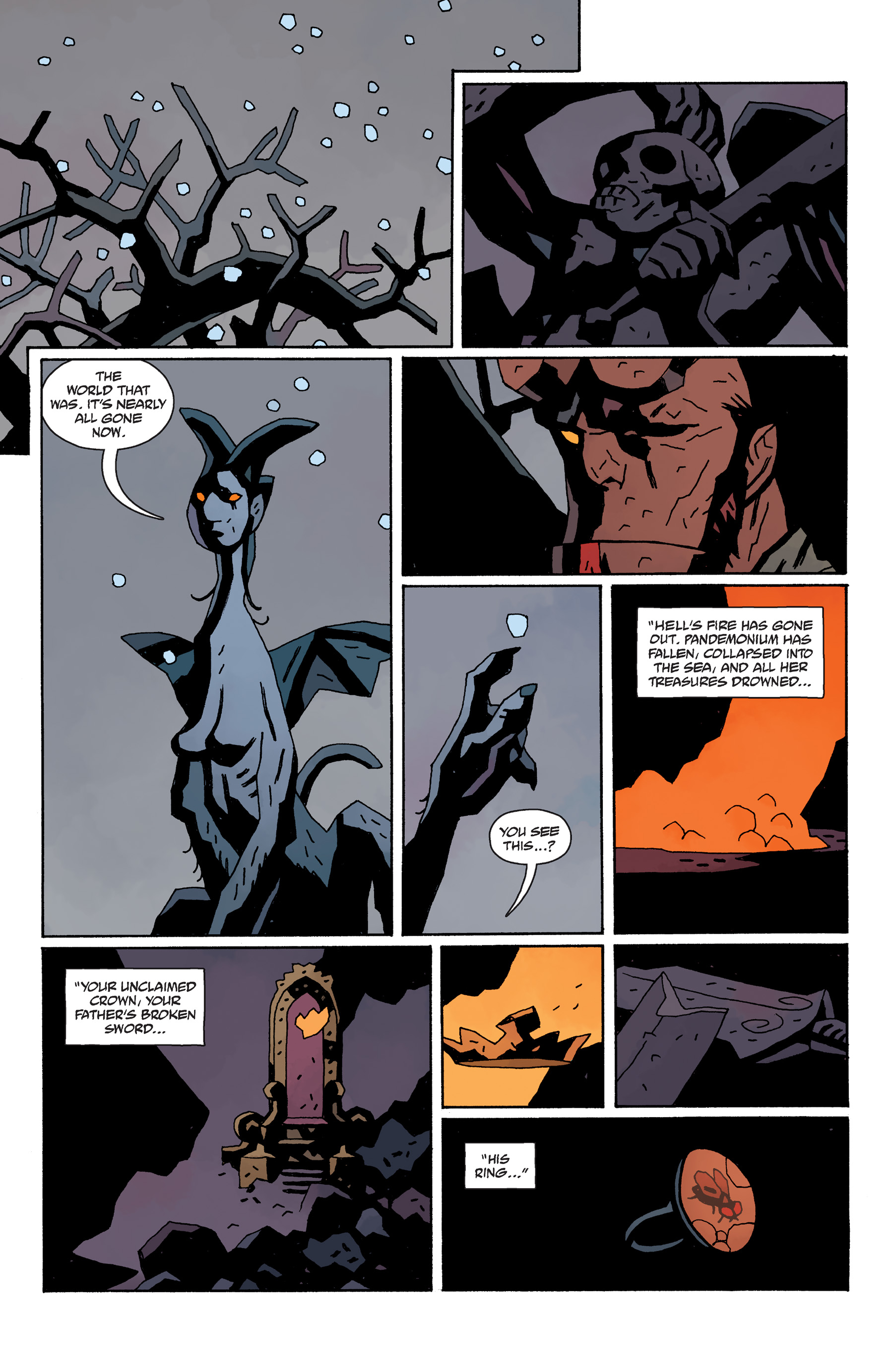 Read online Hellboy In Hell comic -  Issue #9 - 19