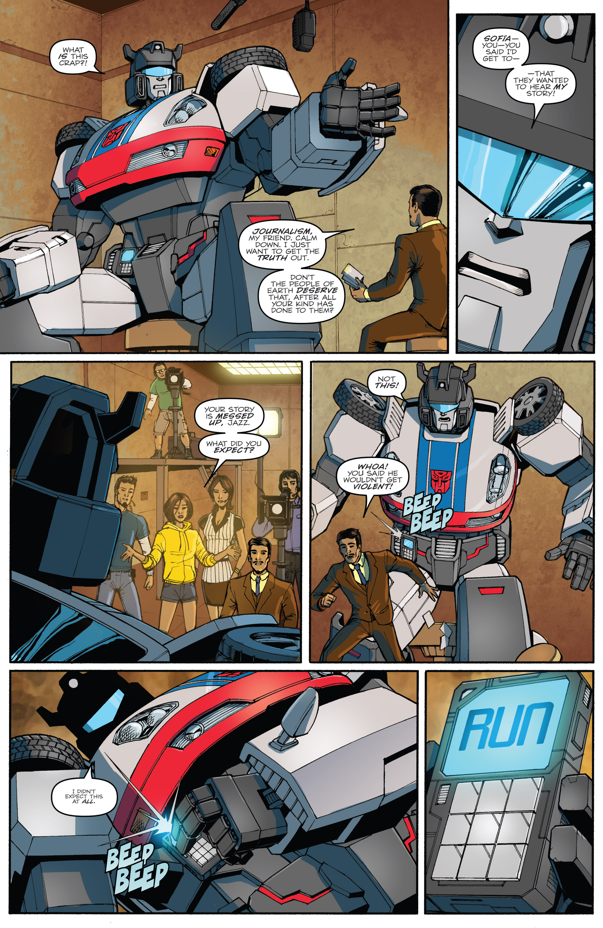 Read online Optimus Prime comic -  Issue #8 - 21