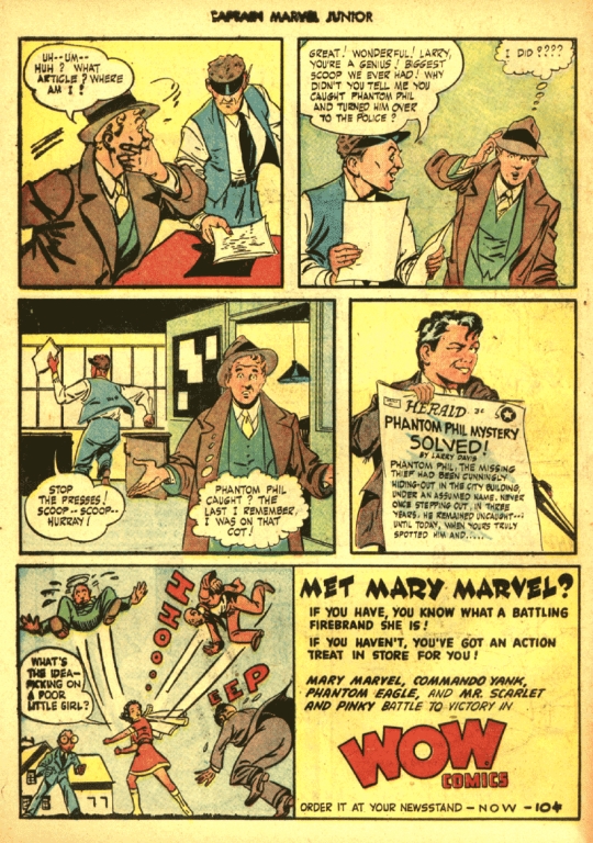 Read online Captain Marvel, Jr. comic -  Issue #39 - 30