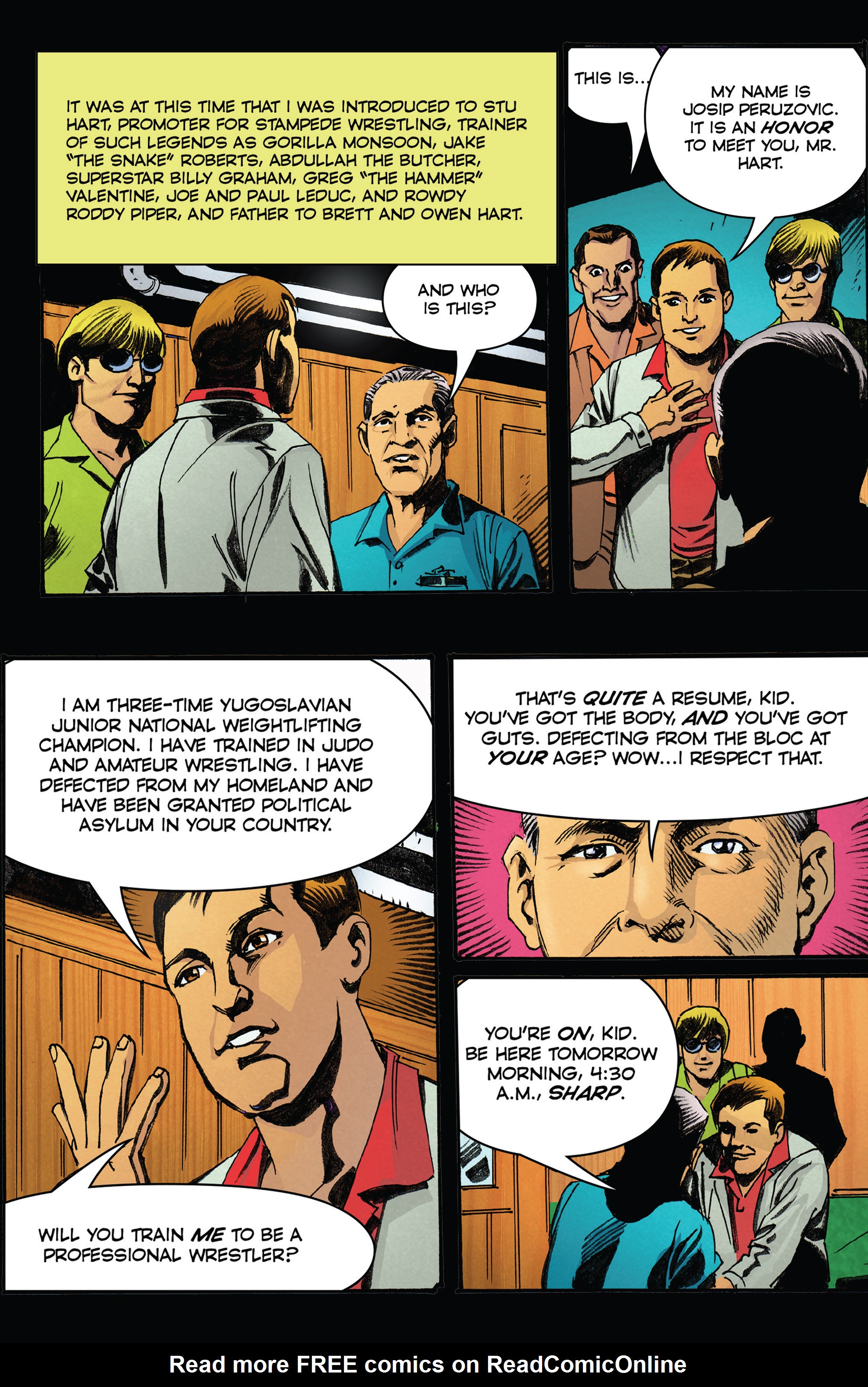 Read online Turnbuckle Titans: Nikolai Volkoff comic -  Issue #2 - 9