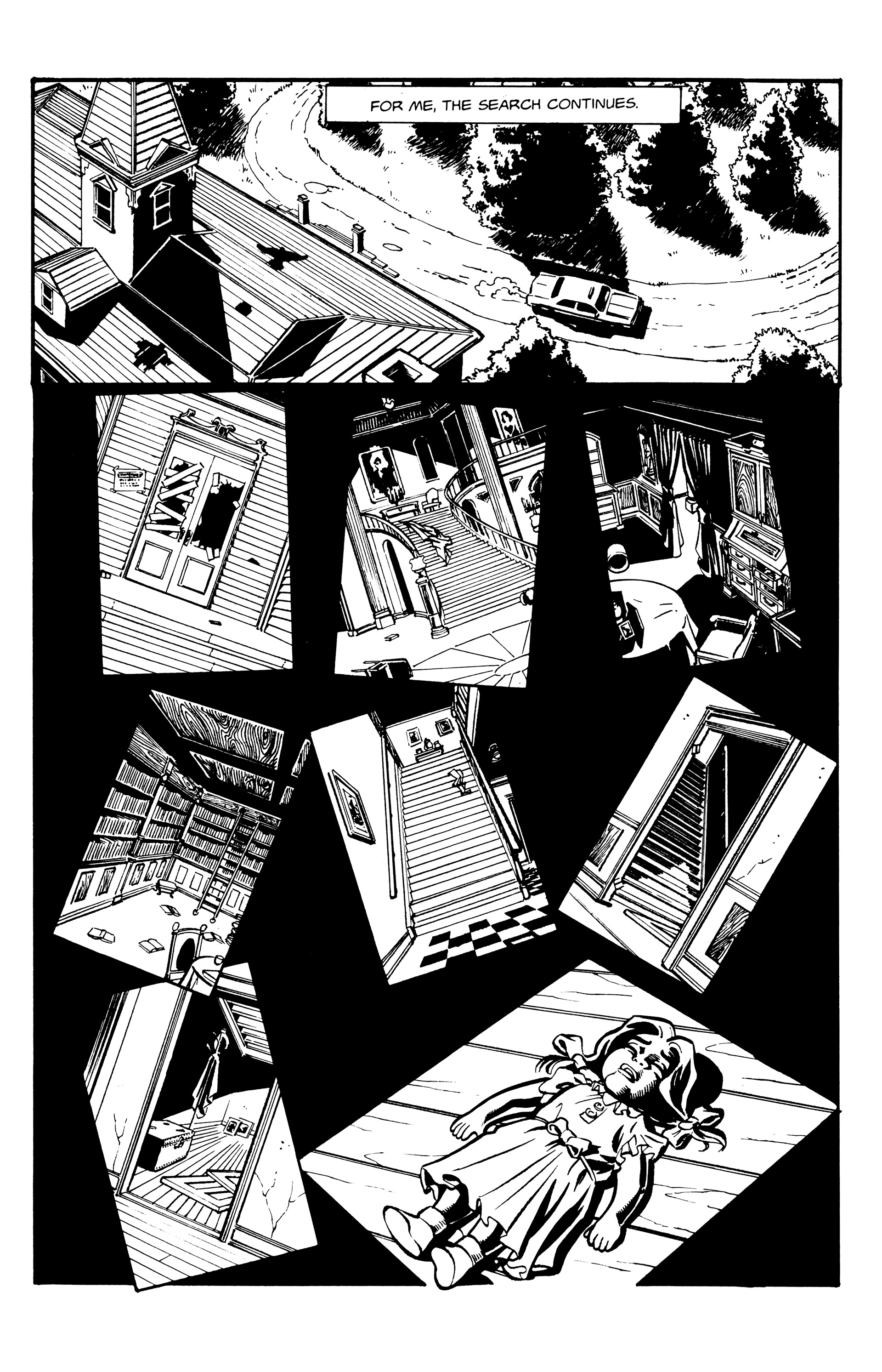 Read online Warrior Nun: Black & White comic -  Issue #7 - 18