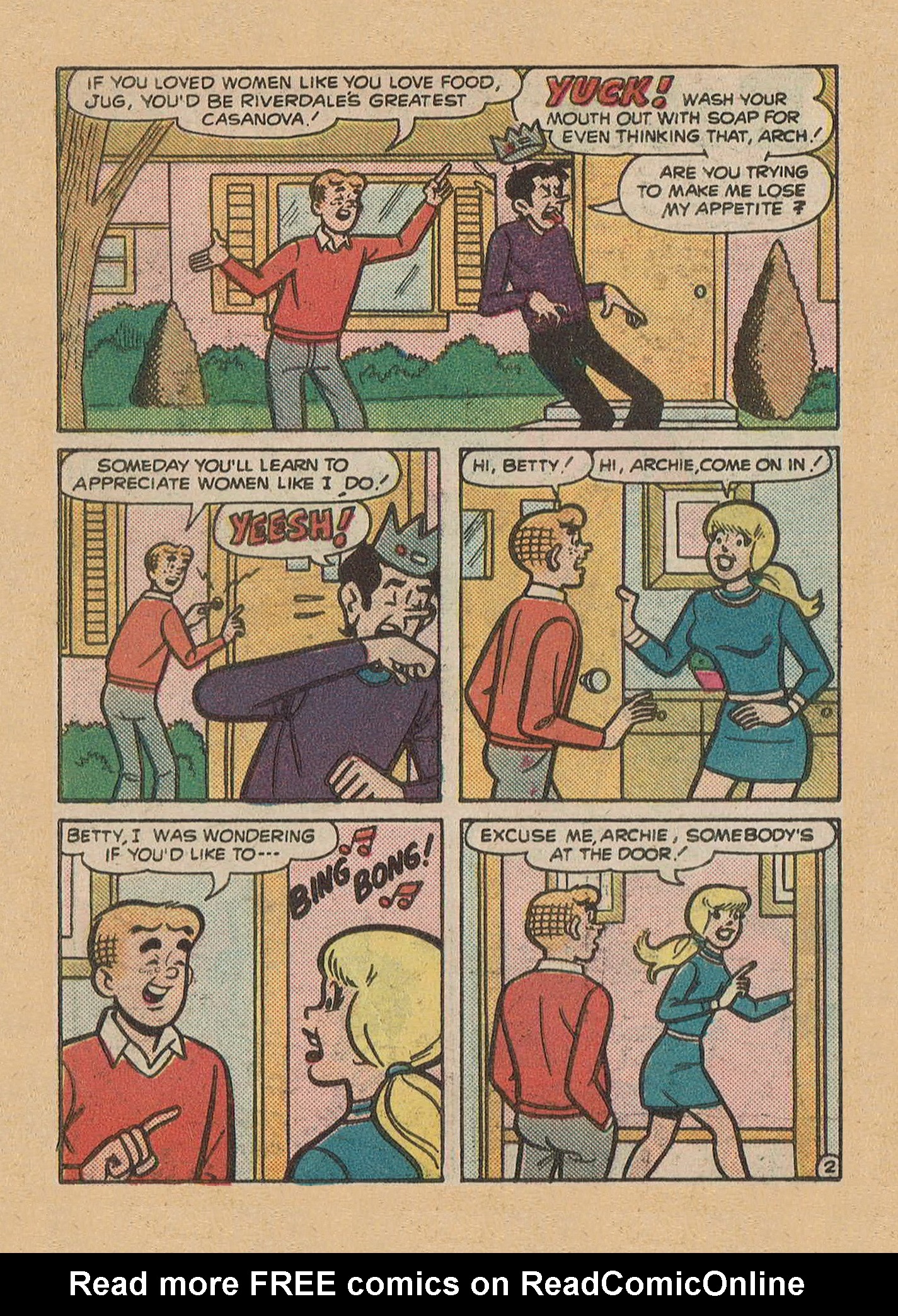 Read online Archie Annual Digest Magazine comic -  Issue #51 - 90