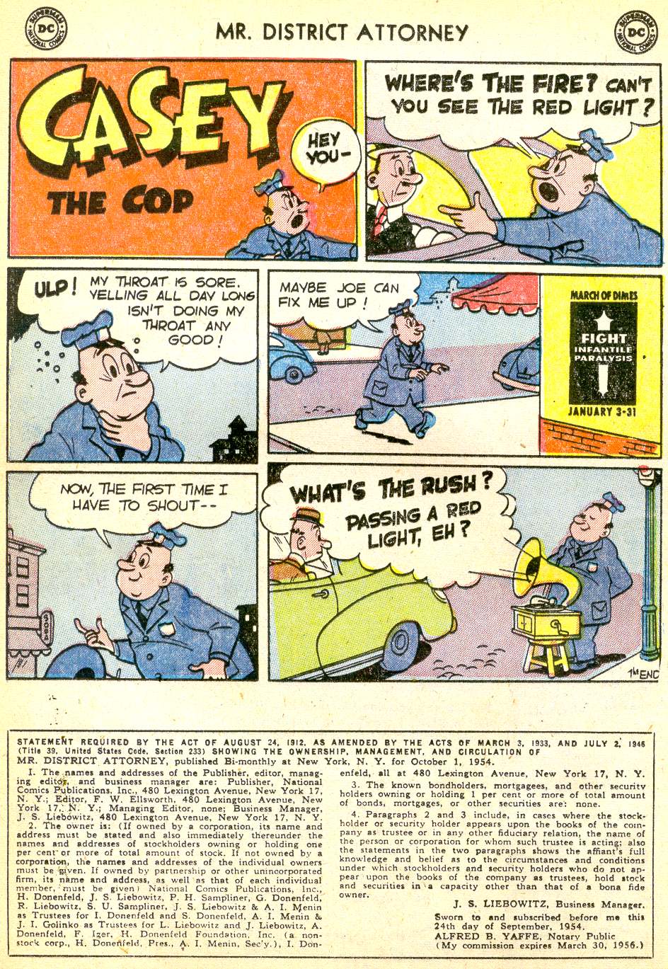 Read online Mr. District Attorney comic -  Issue #44 - 12