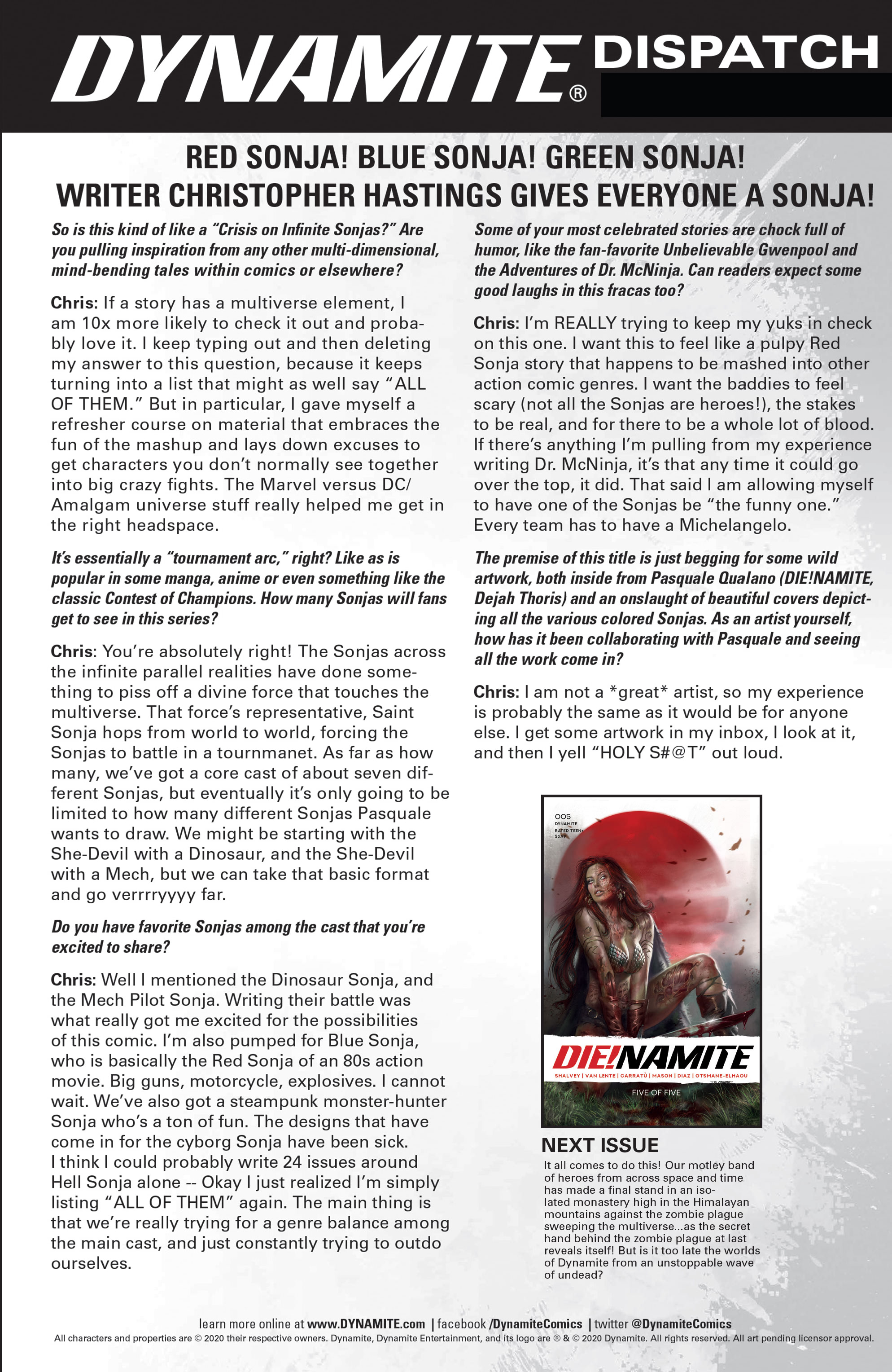 Read online DIE!namite comic -  Issue #4 - 29