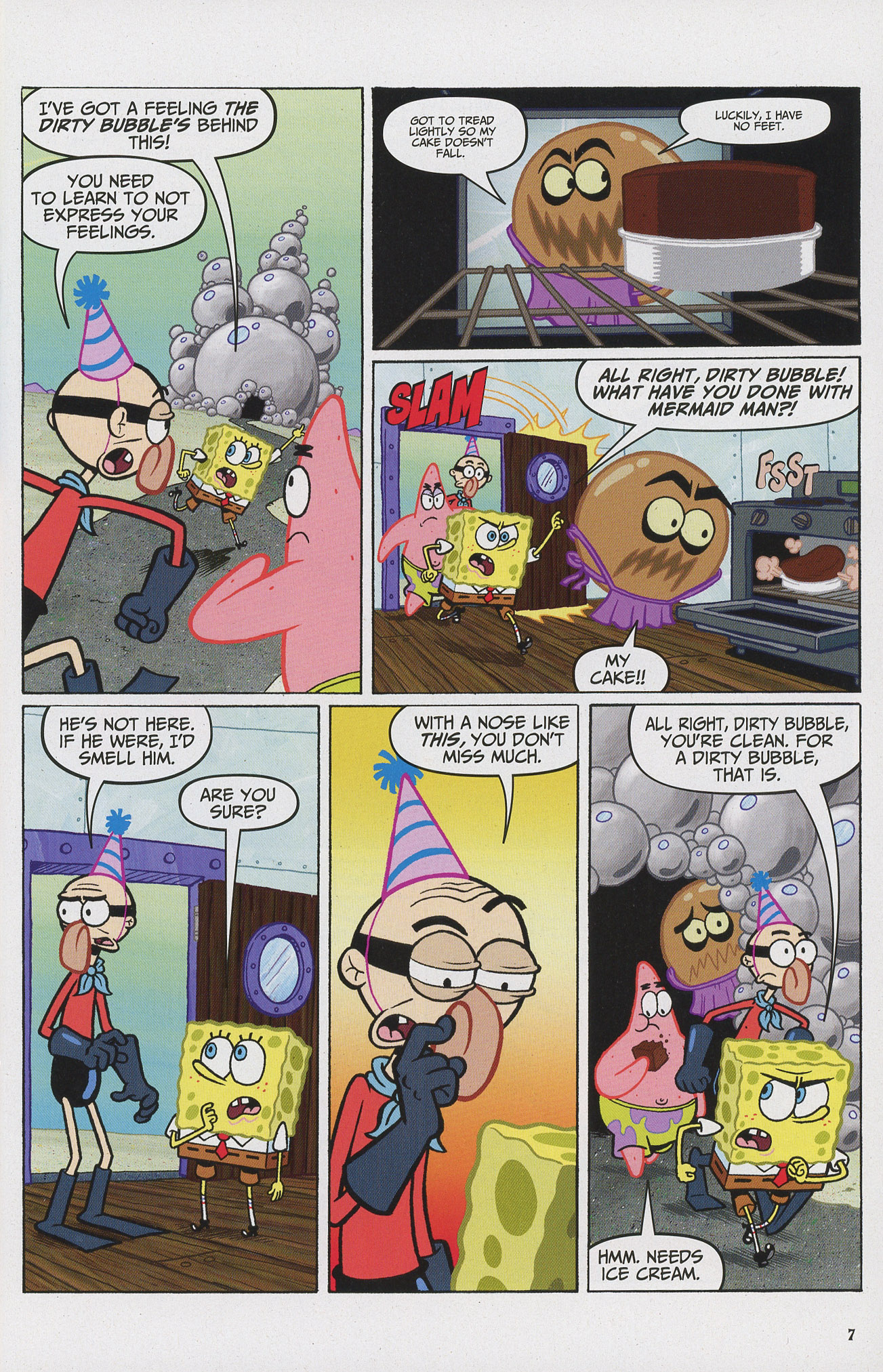 Read online SpongeBob Comics comic -  Issue #7 - 9