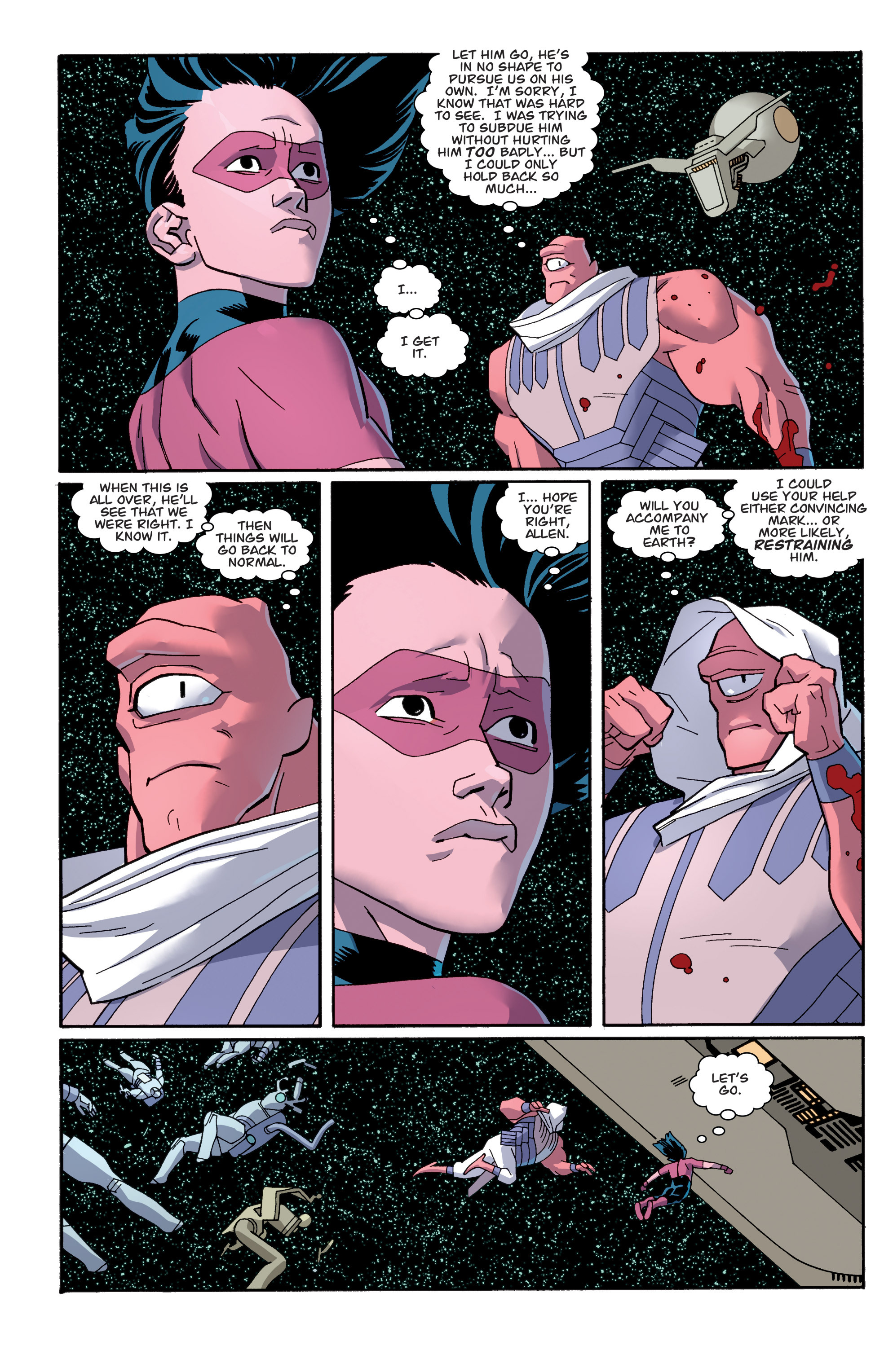 Read online Invincible comic -  Issue # _TPB 16 - Family Ties - 41