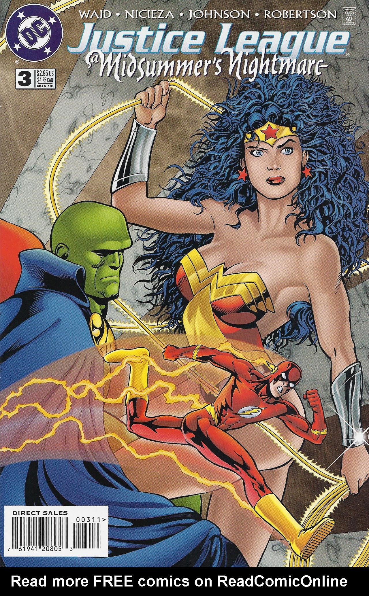Read online Justice League: A Midsummer's Nightmare comic -  Issue #3 - 1