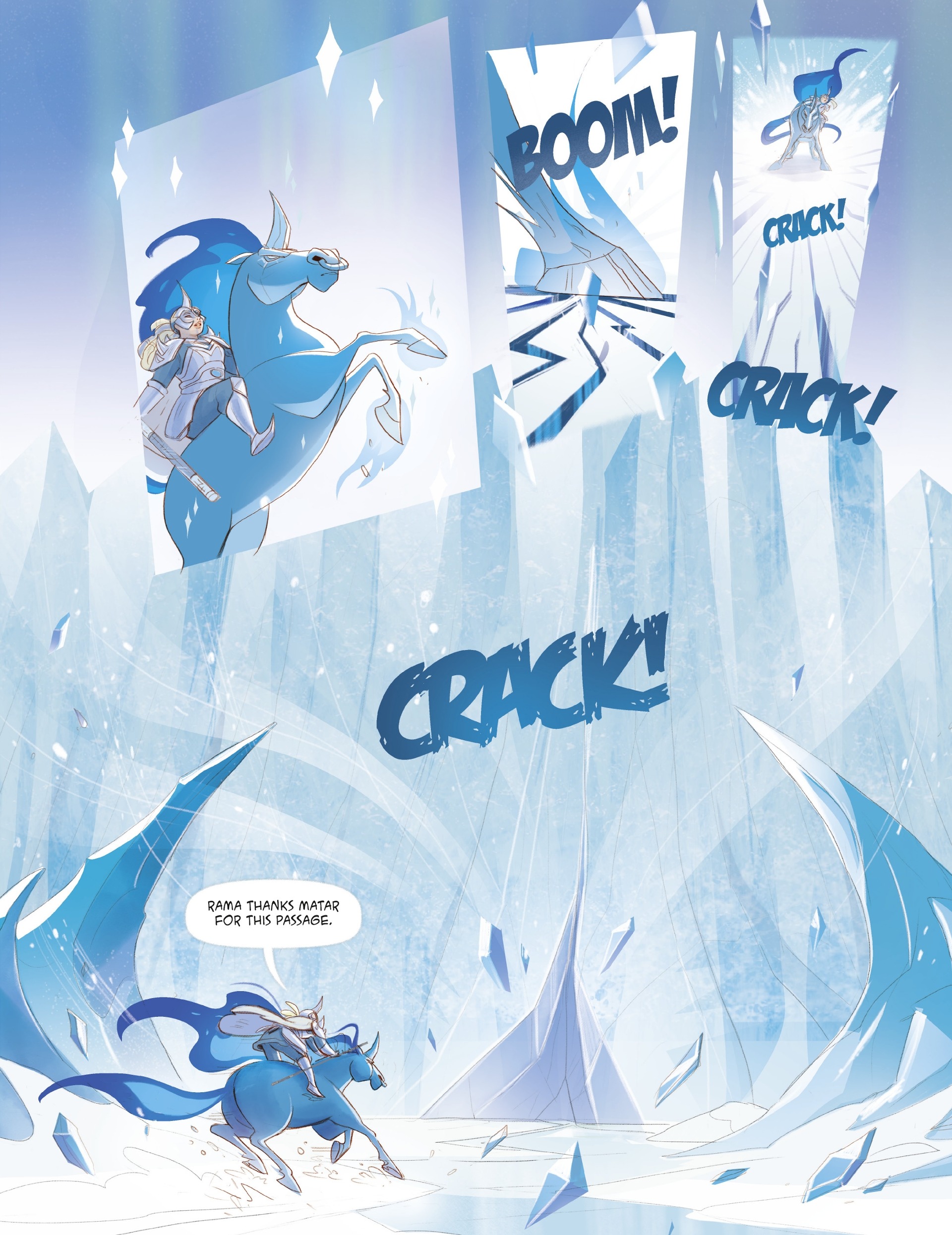 Read online The Unicorn Legacy: Call of the Goddess comic -  Issue # TPB - 32