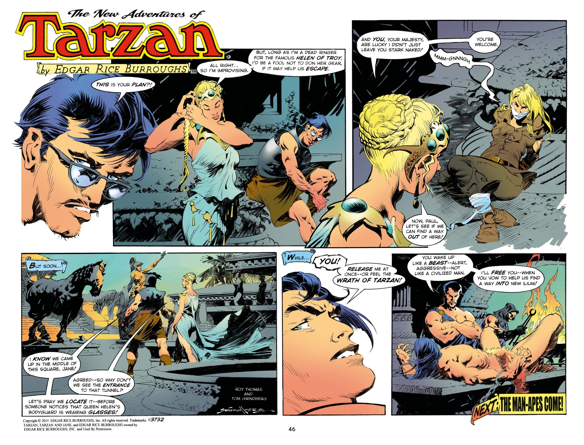Read online Tarzan: The New Adventures comic -  Issue # TPB - 48