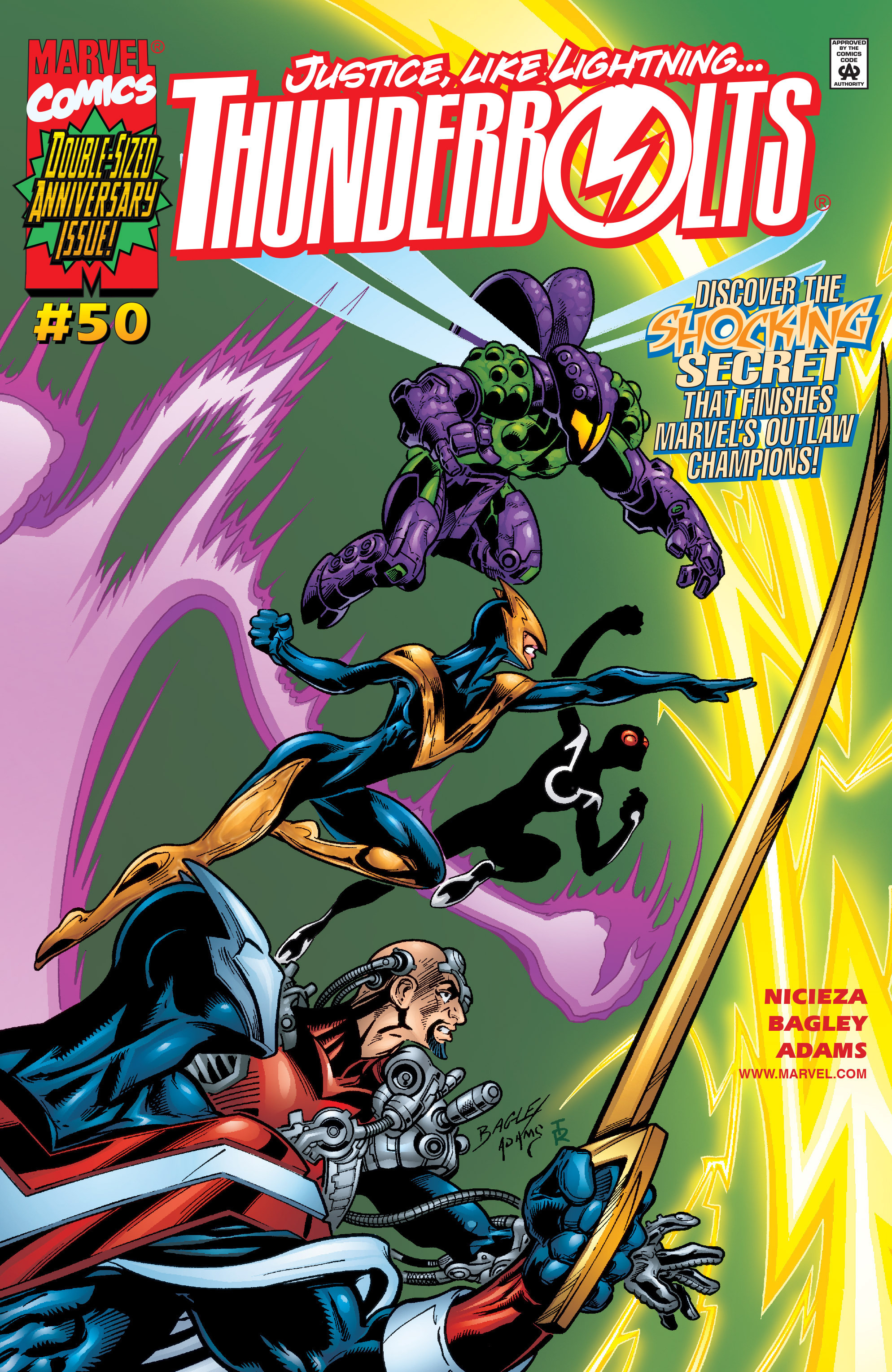 Read online Thunderbolts (1997) comic -  Issue #50 - 1