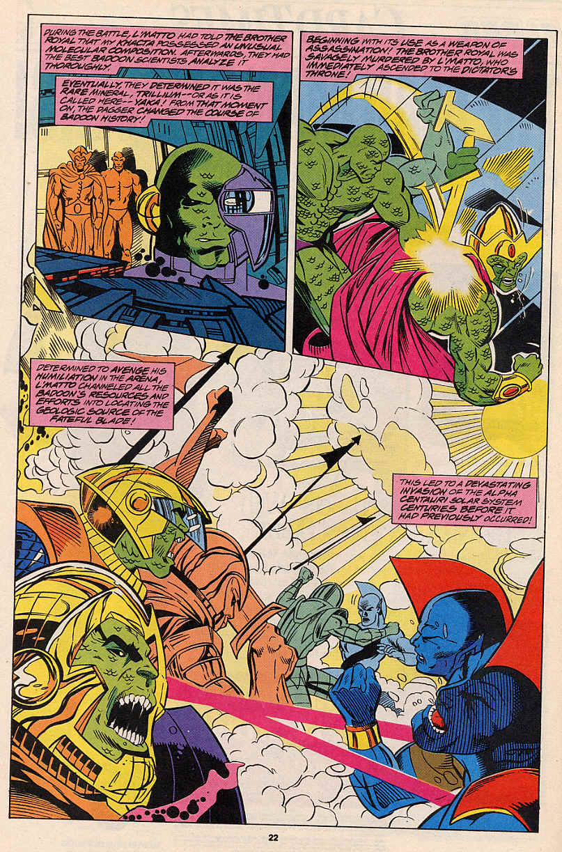 Read online Guardians of the Galaxy (1990) comic -  Issue #44 - 18