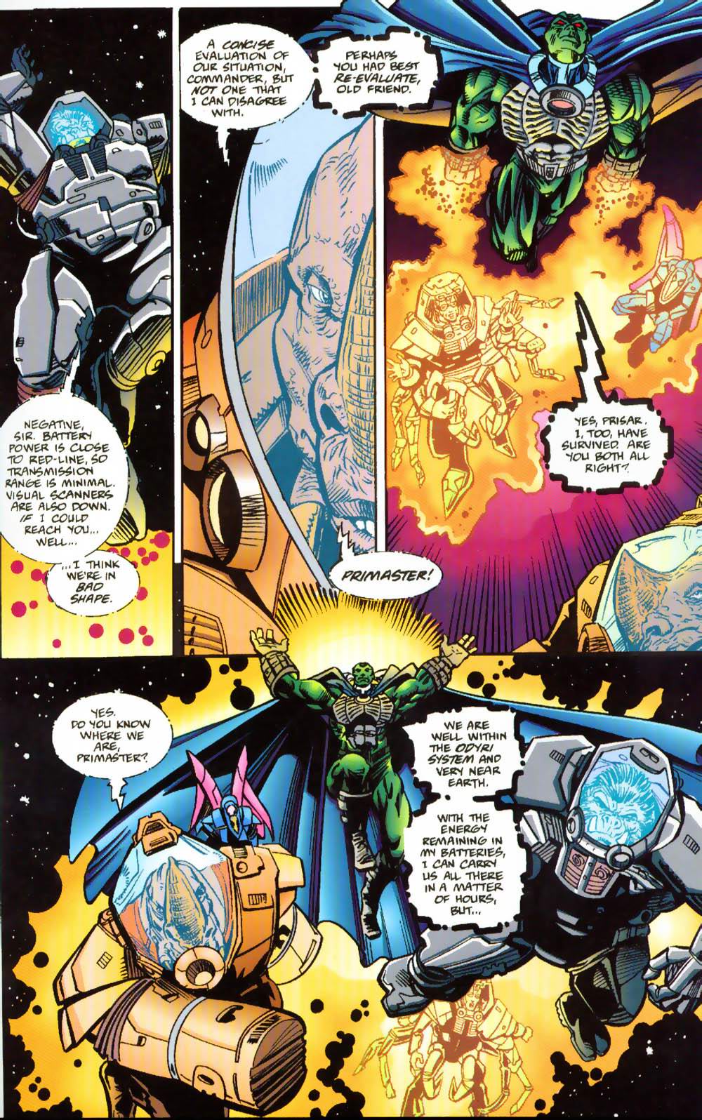 Read online Leonard Nimoy's Primortals (1995) comic -  Issue #9 - 8